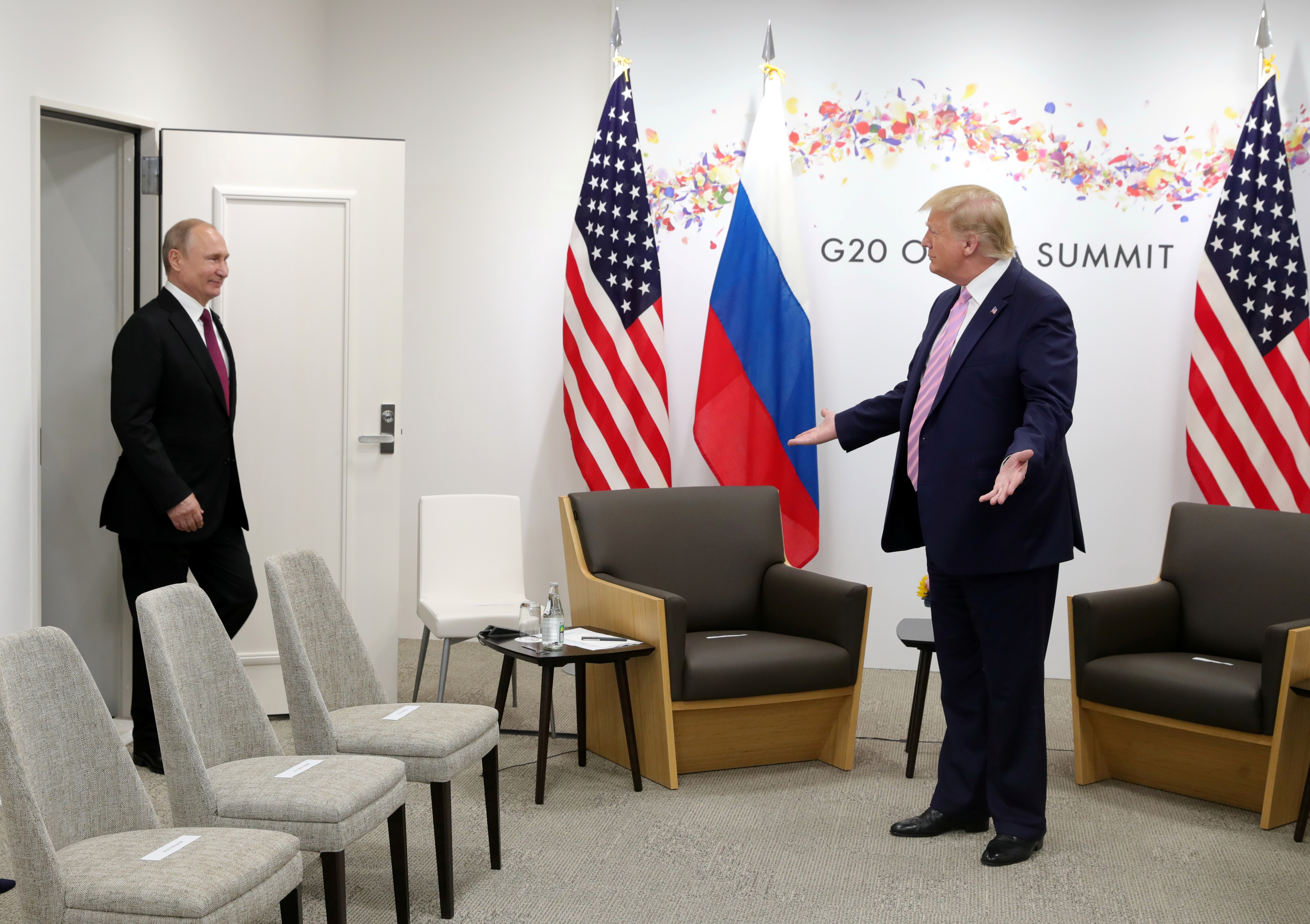 Trump y Putin se reunieron personalmente por última vez en el G20 en Osaka, Japón (Reuters)