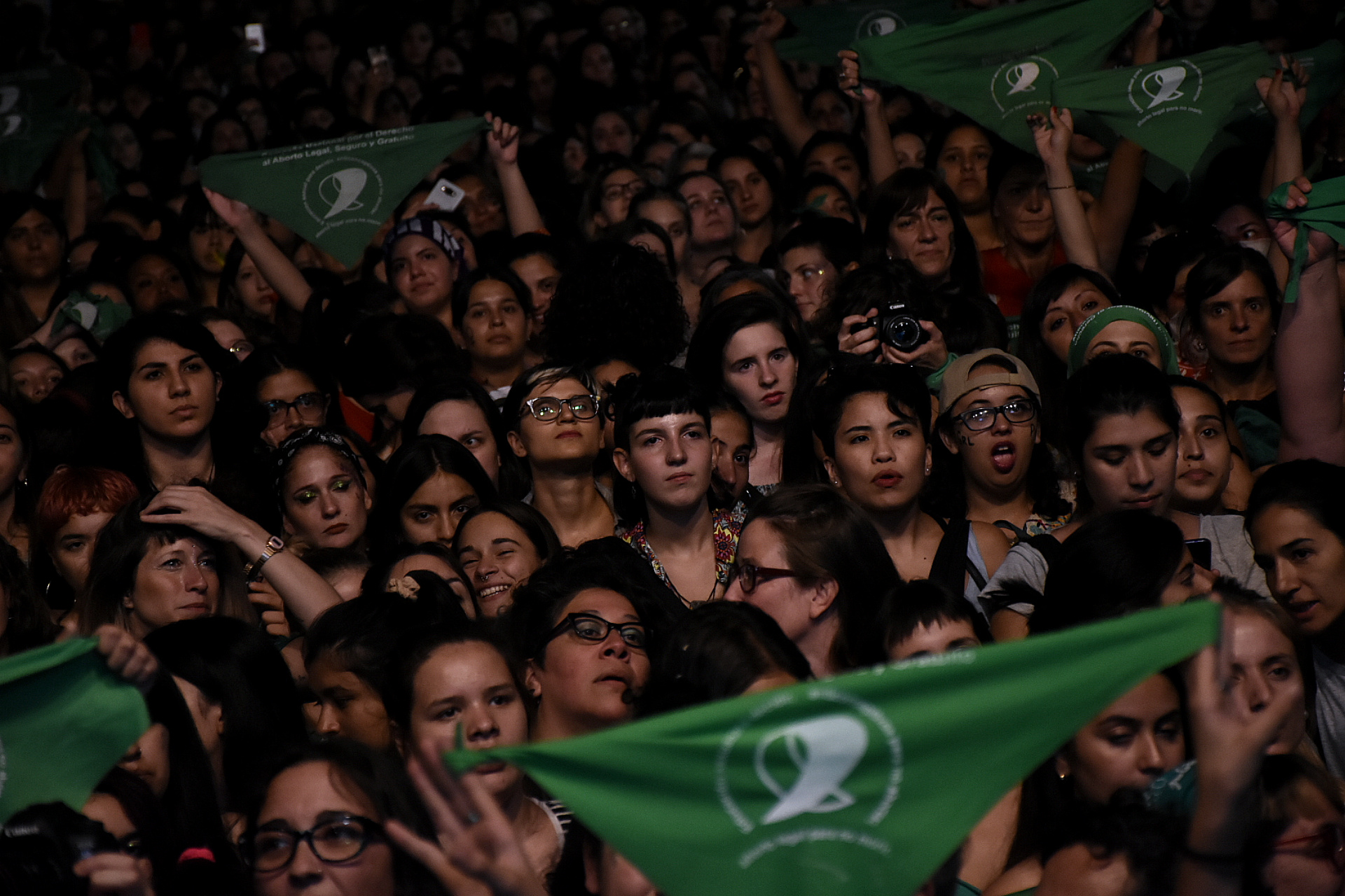 Miles de personas se movilizaron en todo el país para reclamar por el aborto legal (Fotos: Nicolás Stulberg, Franco Fafasuli, Thomas Khazki, Gustavo Gavotti y Télam)