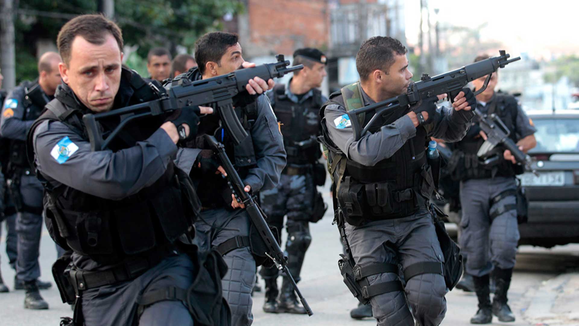 Policía de Brasil.