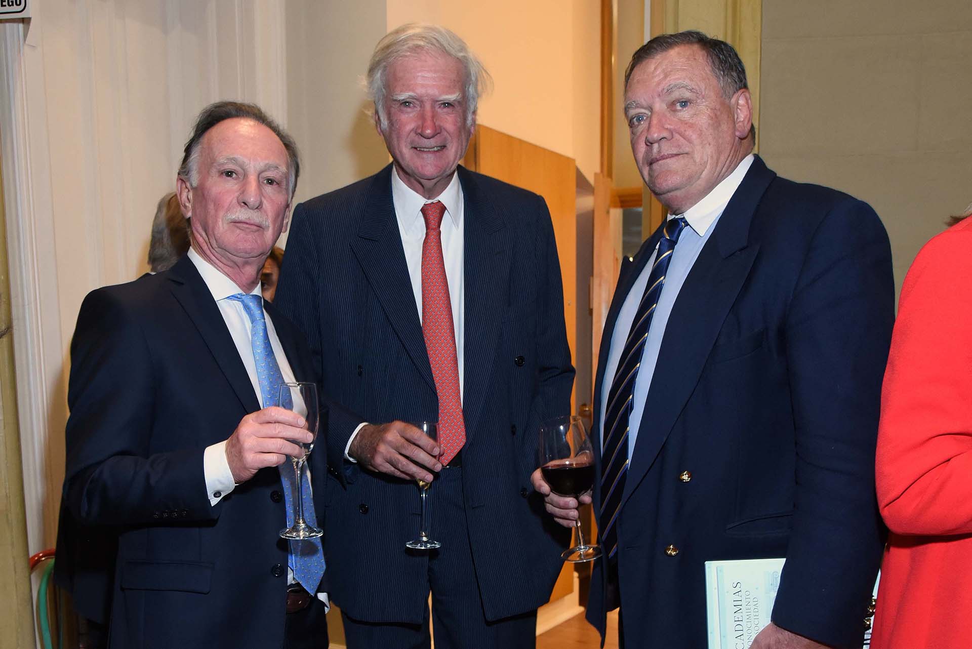 Gustavo Weiss, Eduardo Escasany y Héctor Laurence