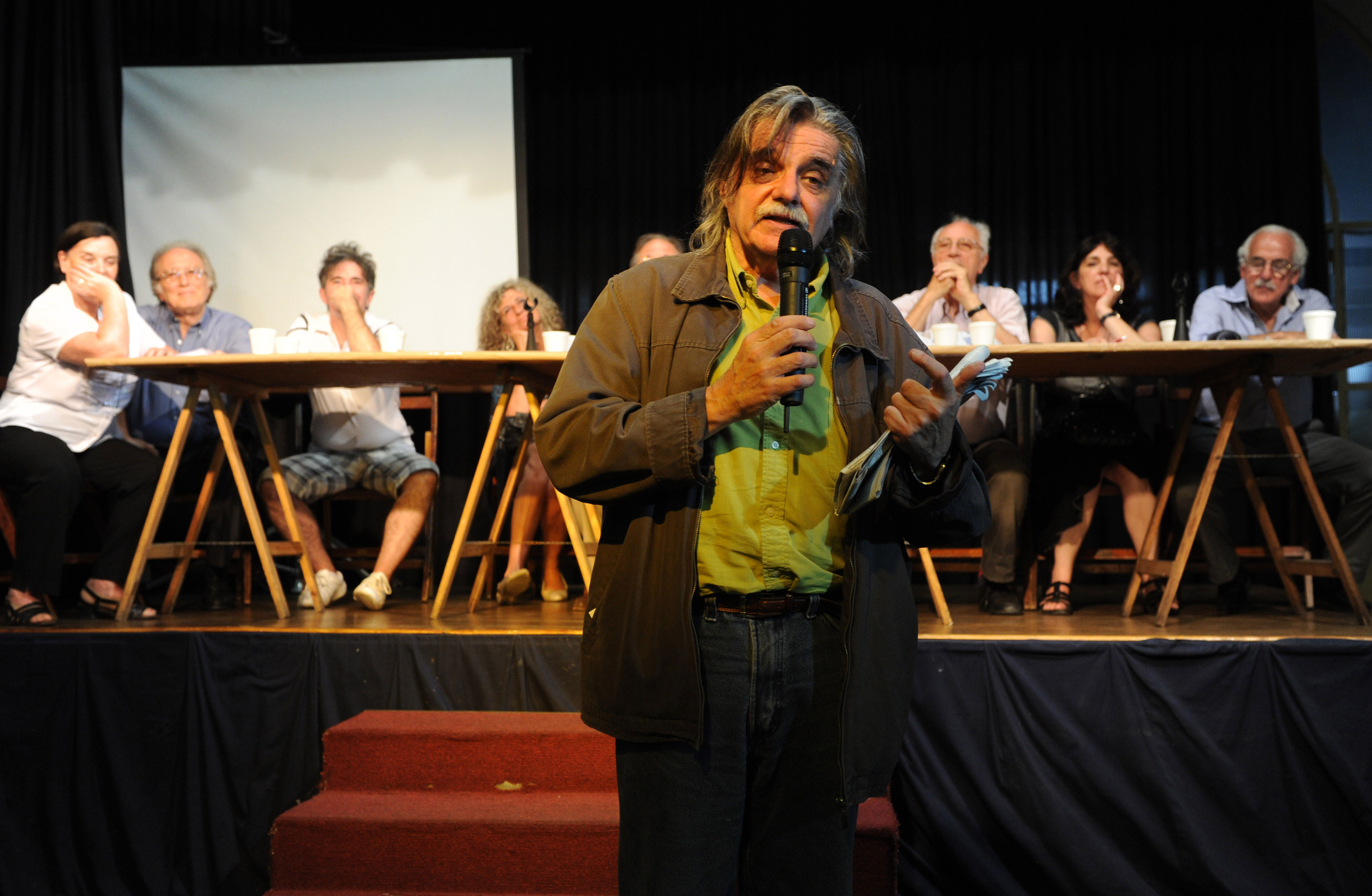 Horacio González, ex director de la Biblioteca Nacional y uno de los principales referentes de Carta Abierta.