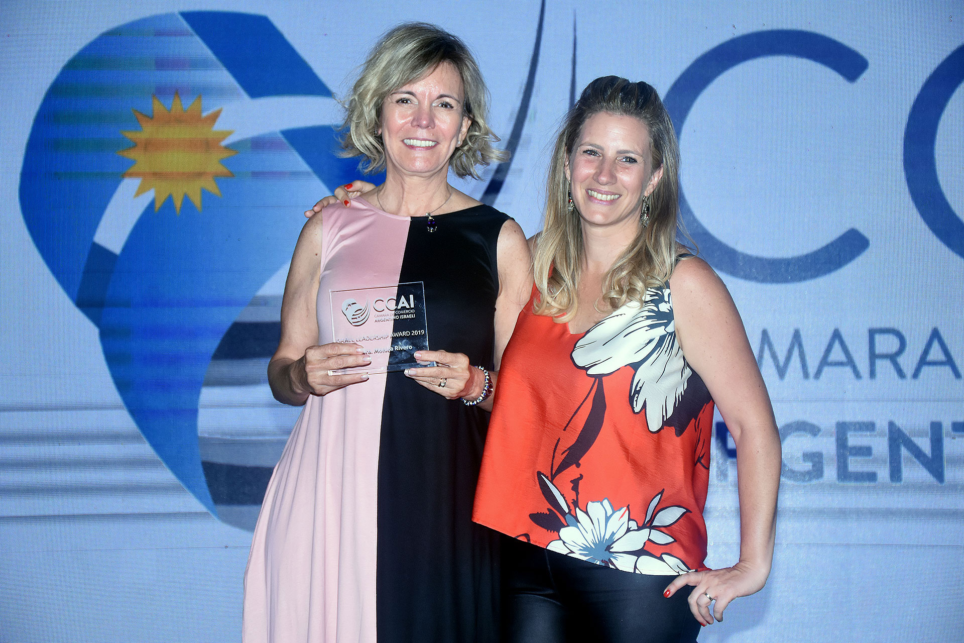 Israel Leadership Awards 2019 para Mónica Rivera, coordinadora ejecutiva del Programa MCH-UNOPS, ministerio del Interior, Obras Públicas y Vivienda