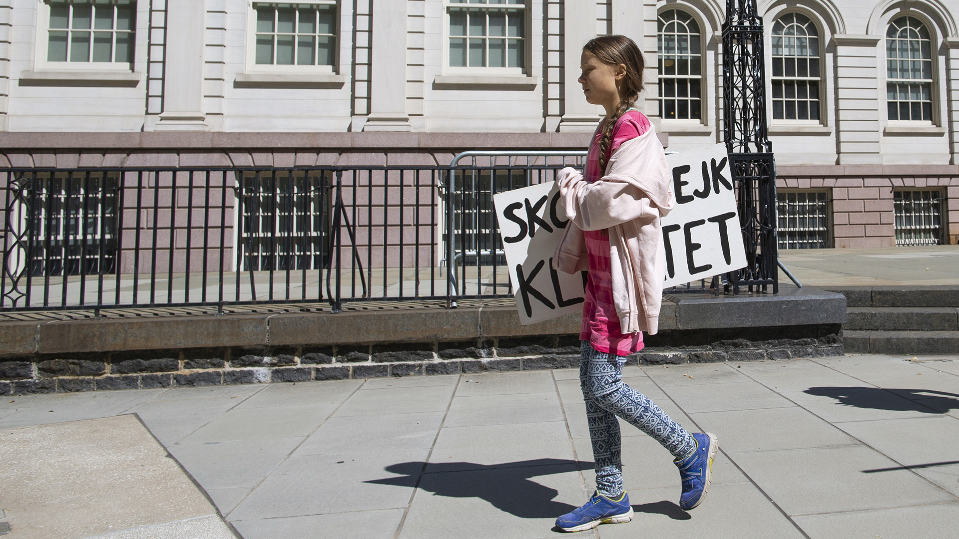 Todo comenzó a mediados de 2018 cuando decidió faltar al colegio en protesta por el cambio climático (EFE)