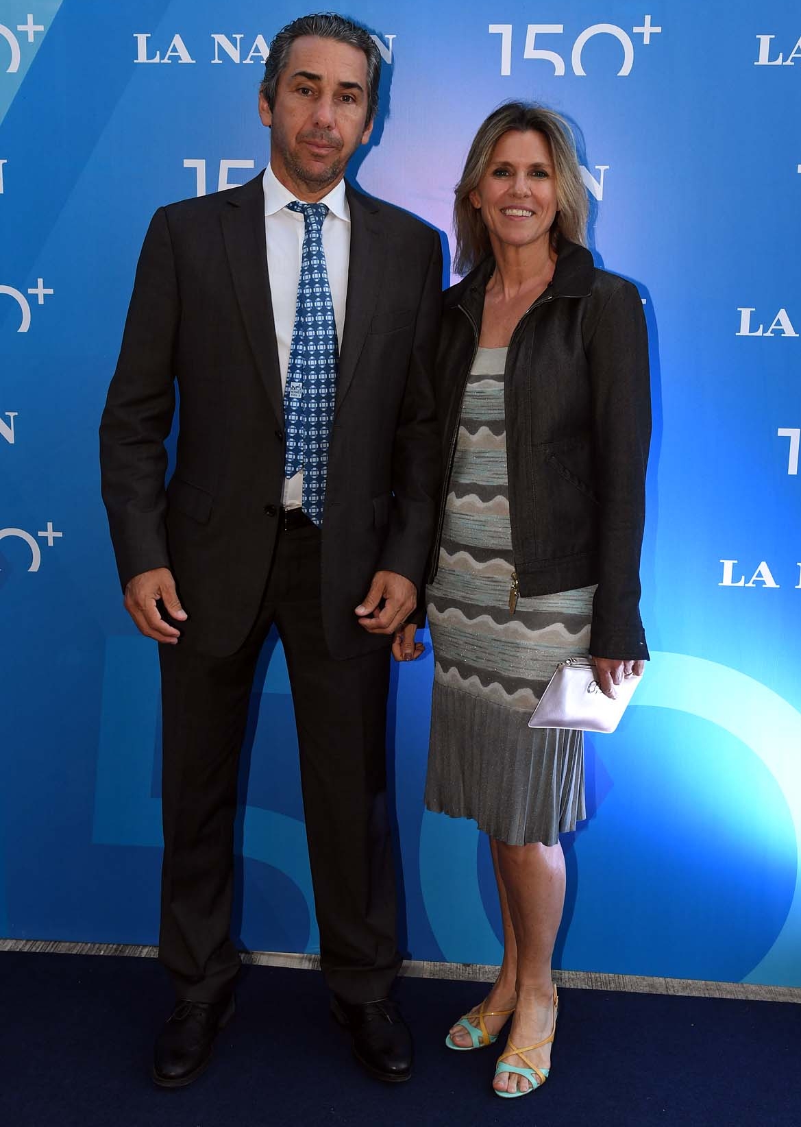 Dicky Smith Estrada y su mujer, Gloria Confalonieri