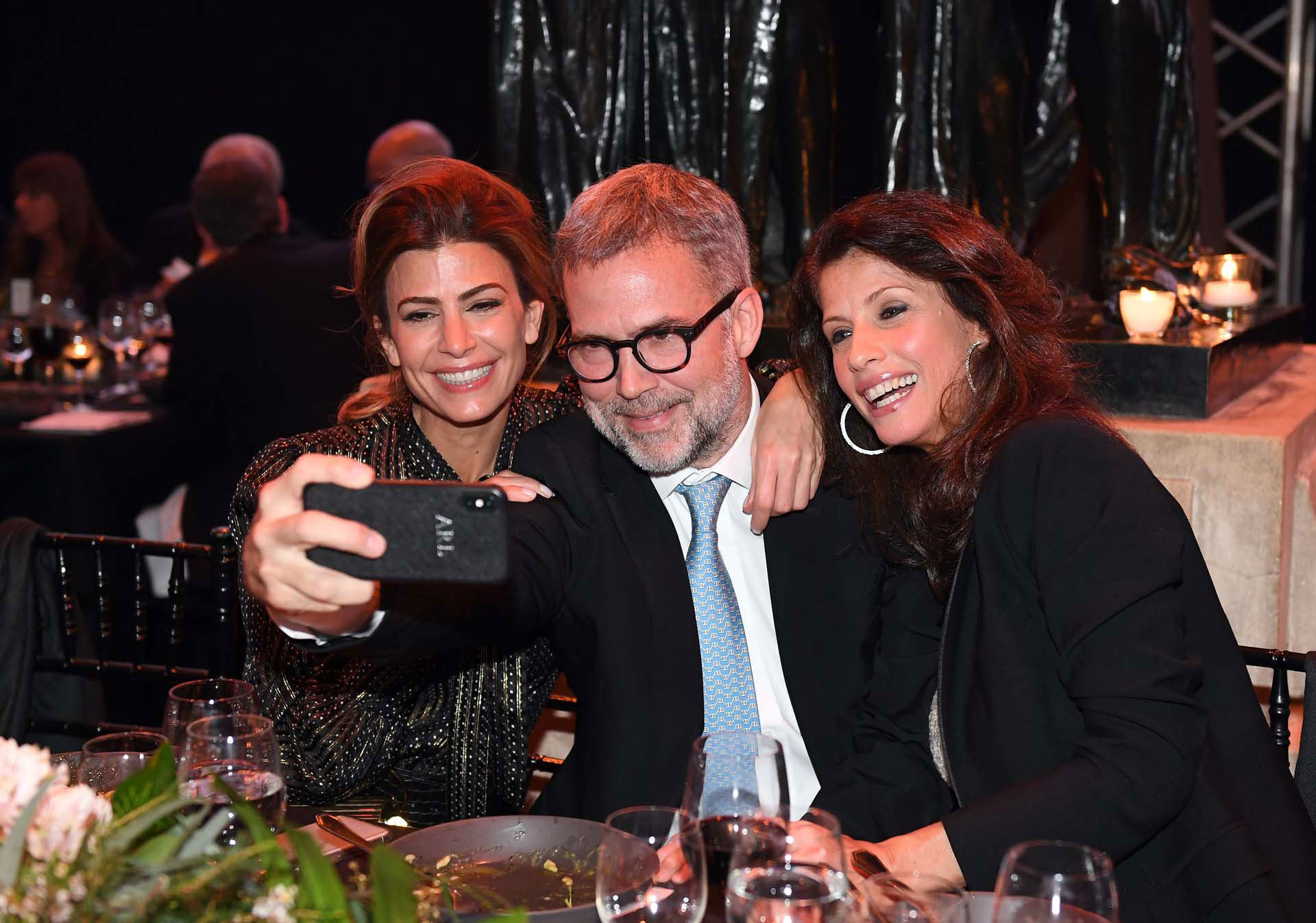 Juliana Awada, Augusto Rodríguez Larreta y Analía Maiorana