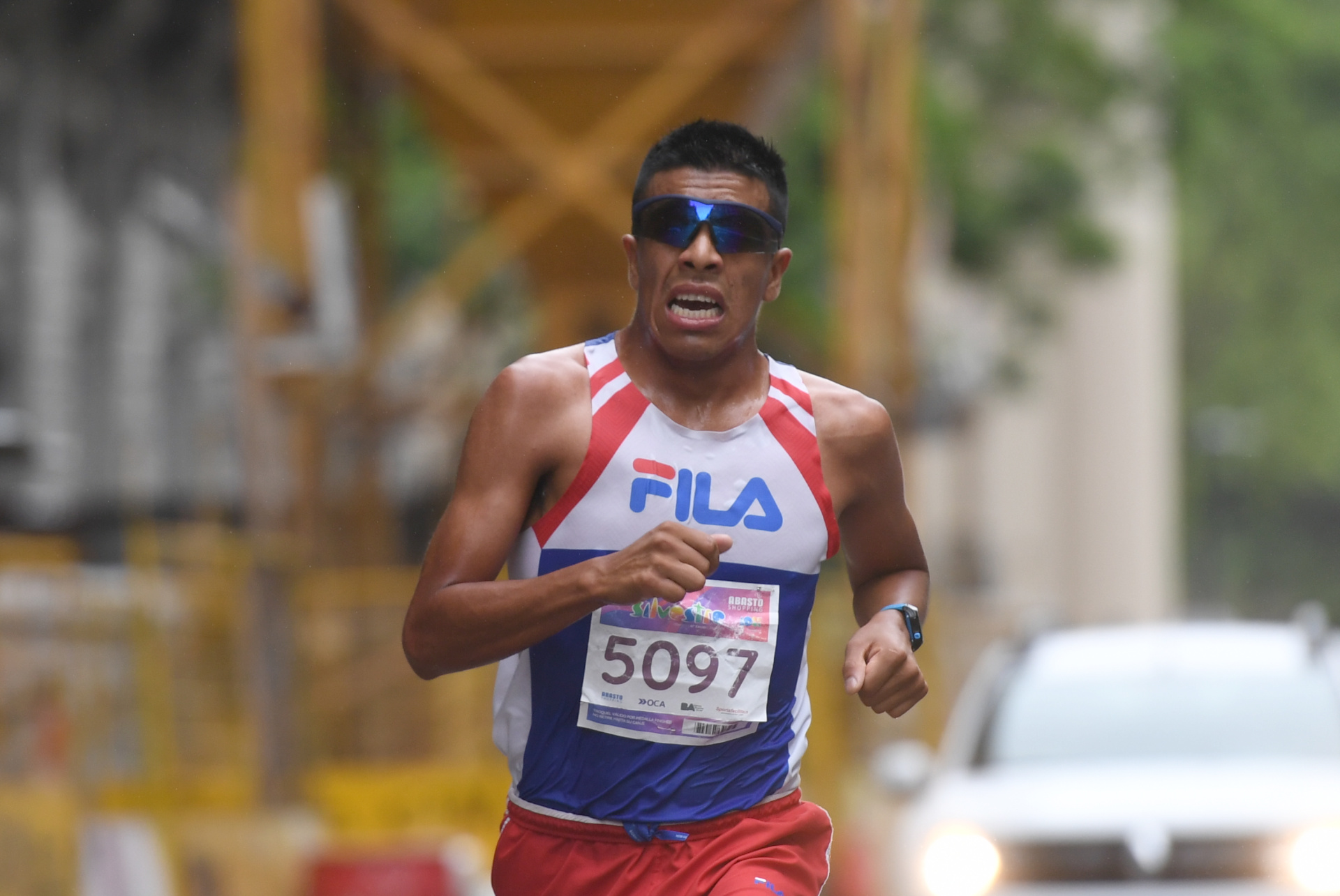 El ganador David Rodríguez dejó una lesión atrás para llegar en condiciones a esta carrera que disputó por primera vez (Maximiliano Luna)