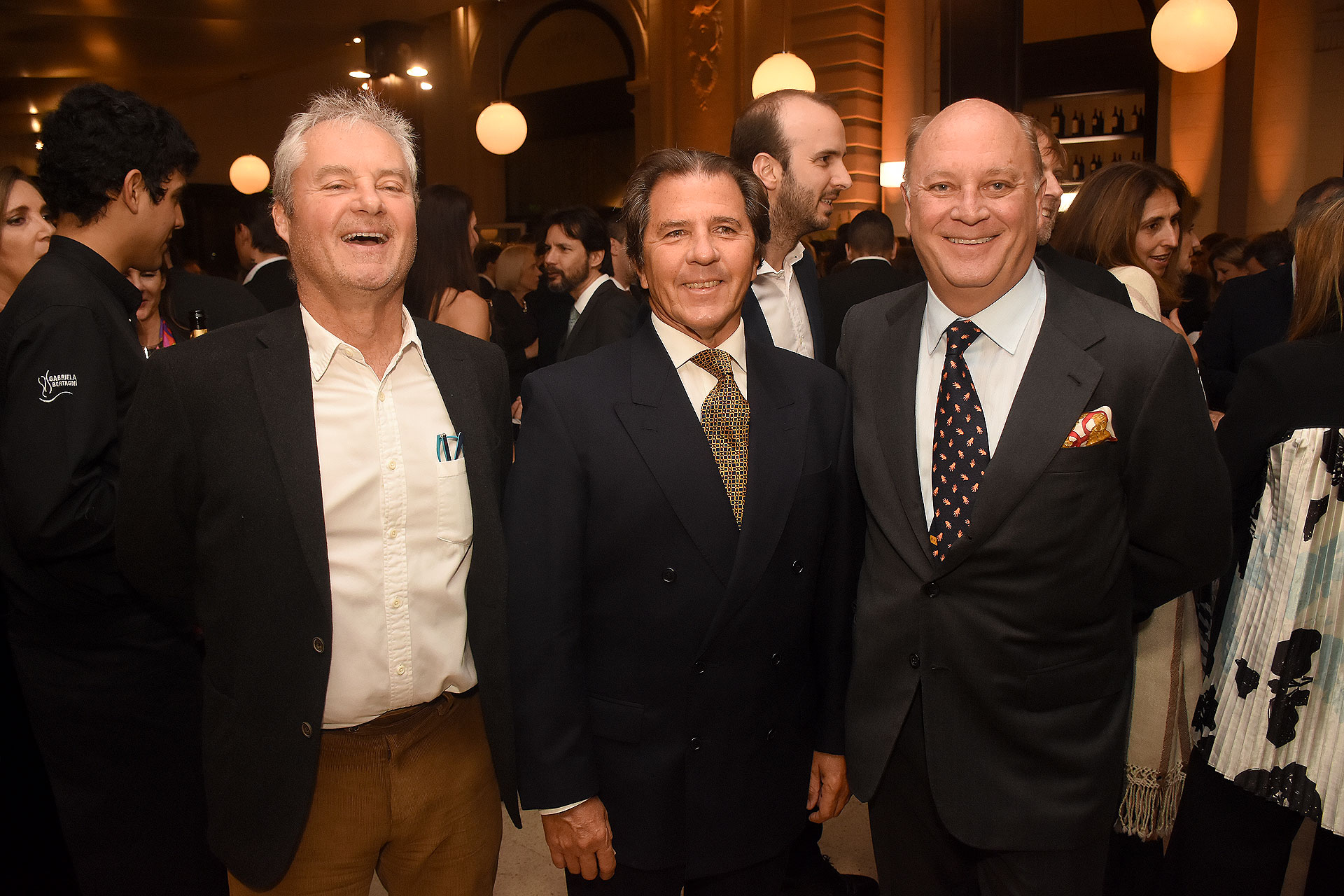 Álvaro Caro, Jorge Agote y Martín Cabrales