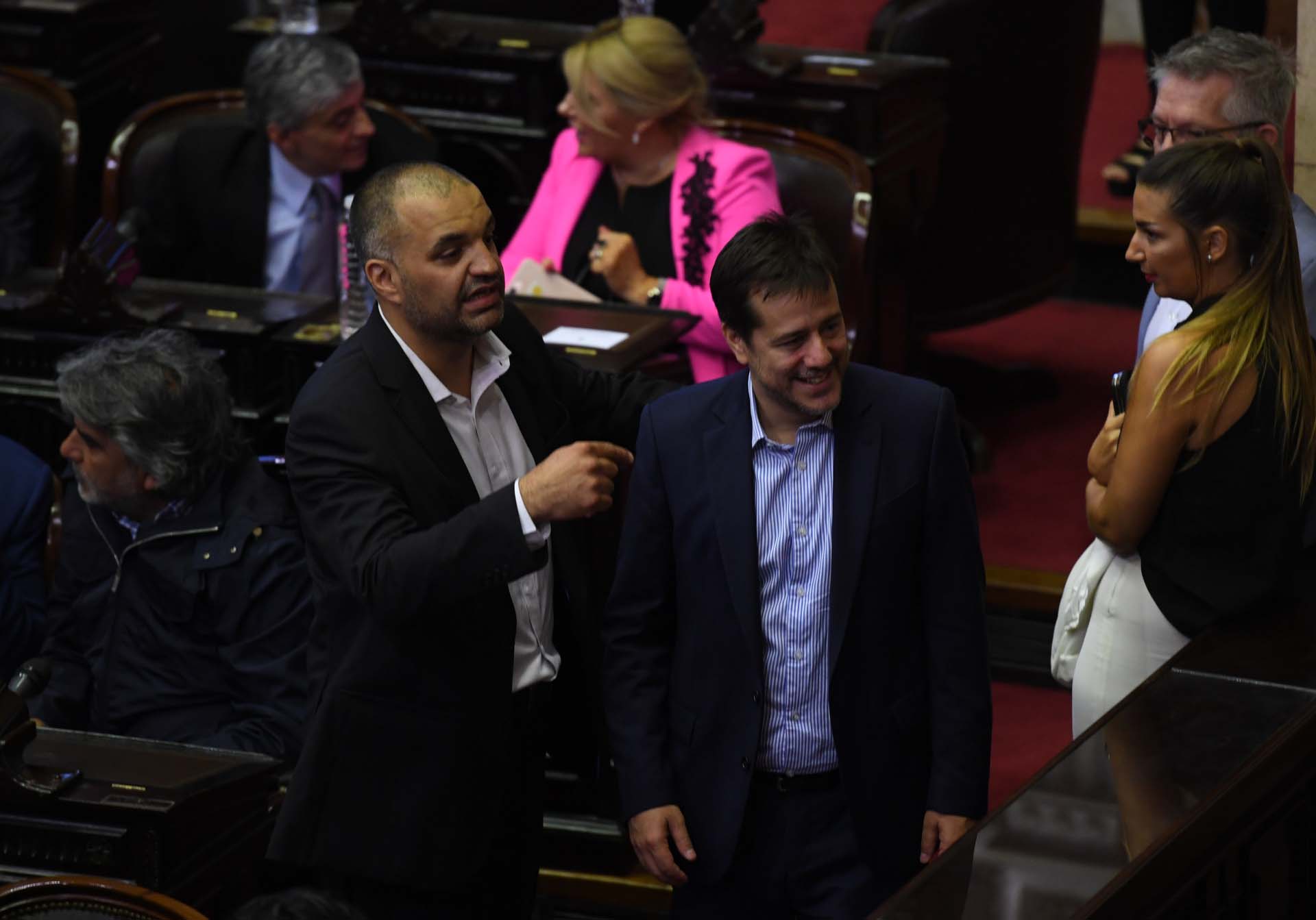 El senador Mariano Recalde