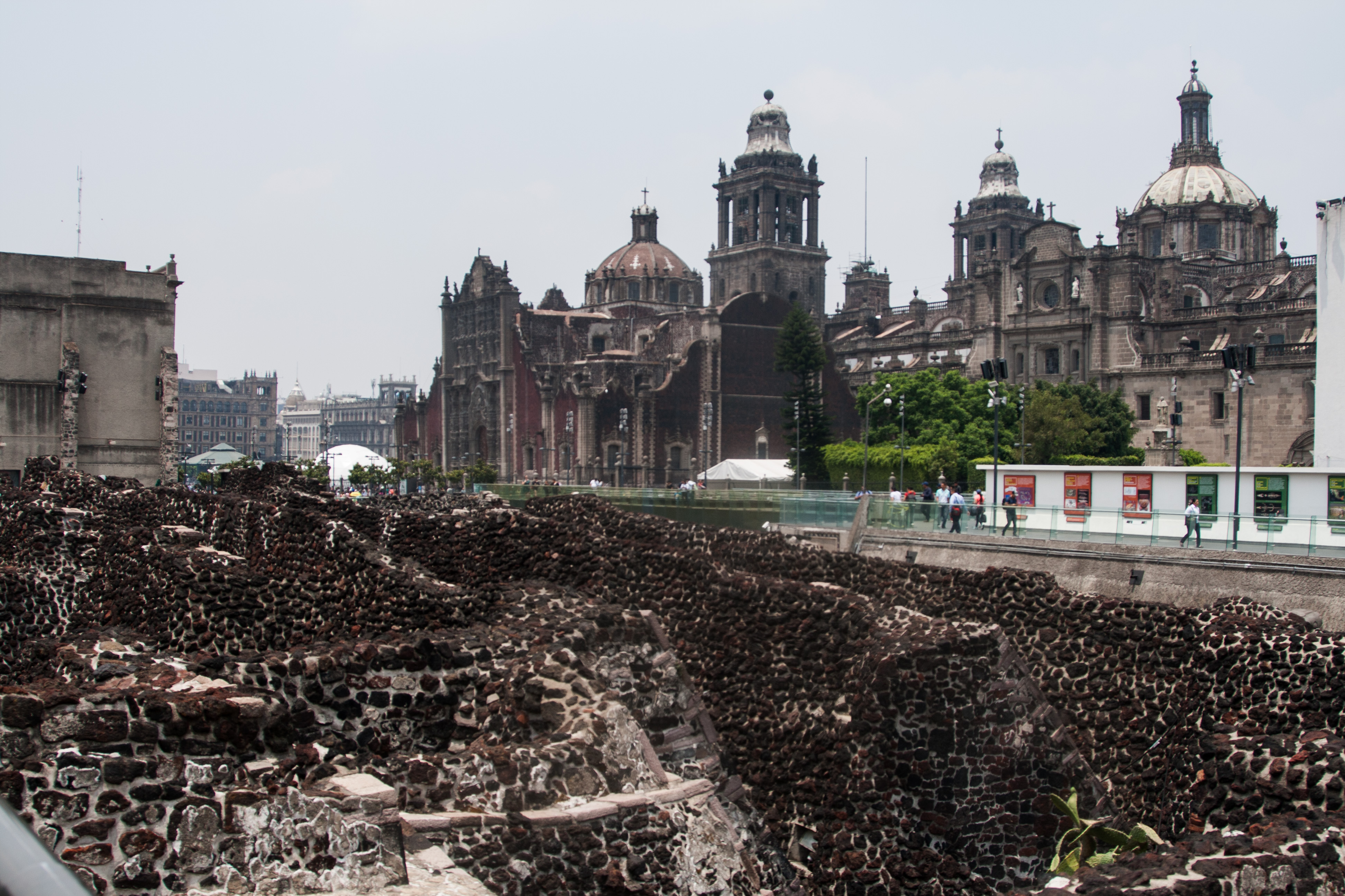 Templo mayor sitio arqueológico
(Foto: Galo cañas/Cuartoscuro)