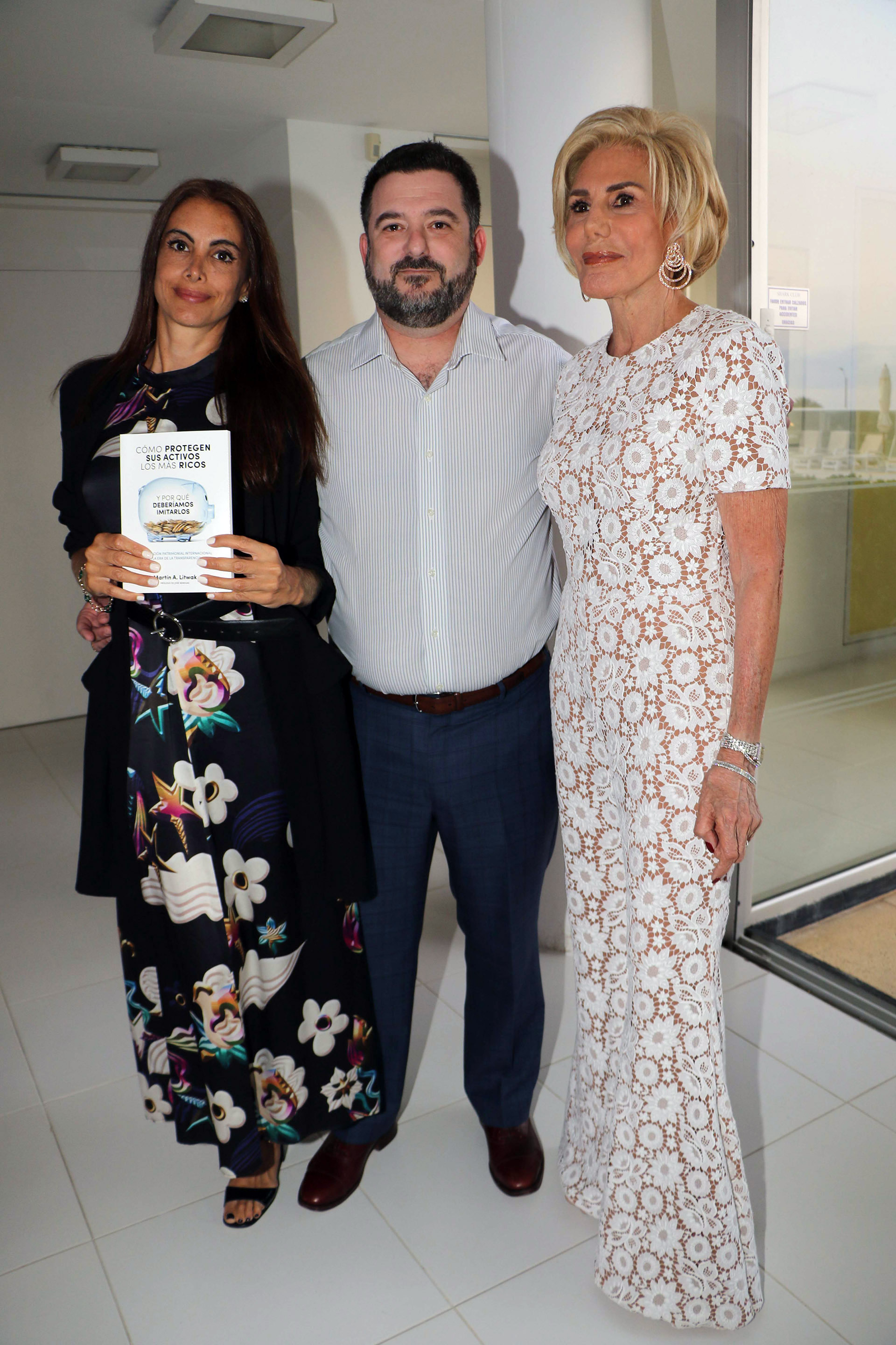 Luciana Minassian, Martín Litwak y Ada de Maurier