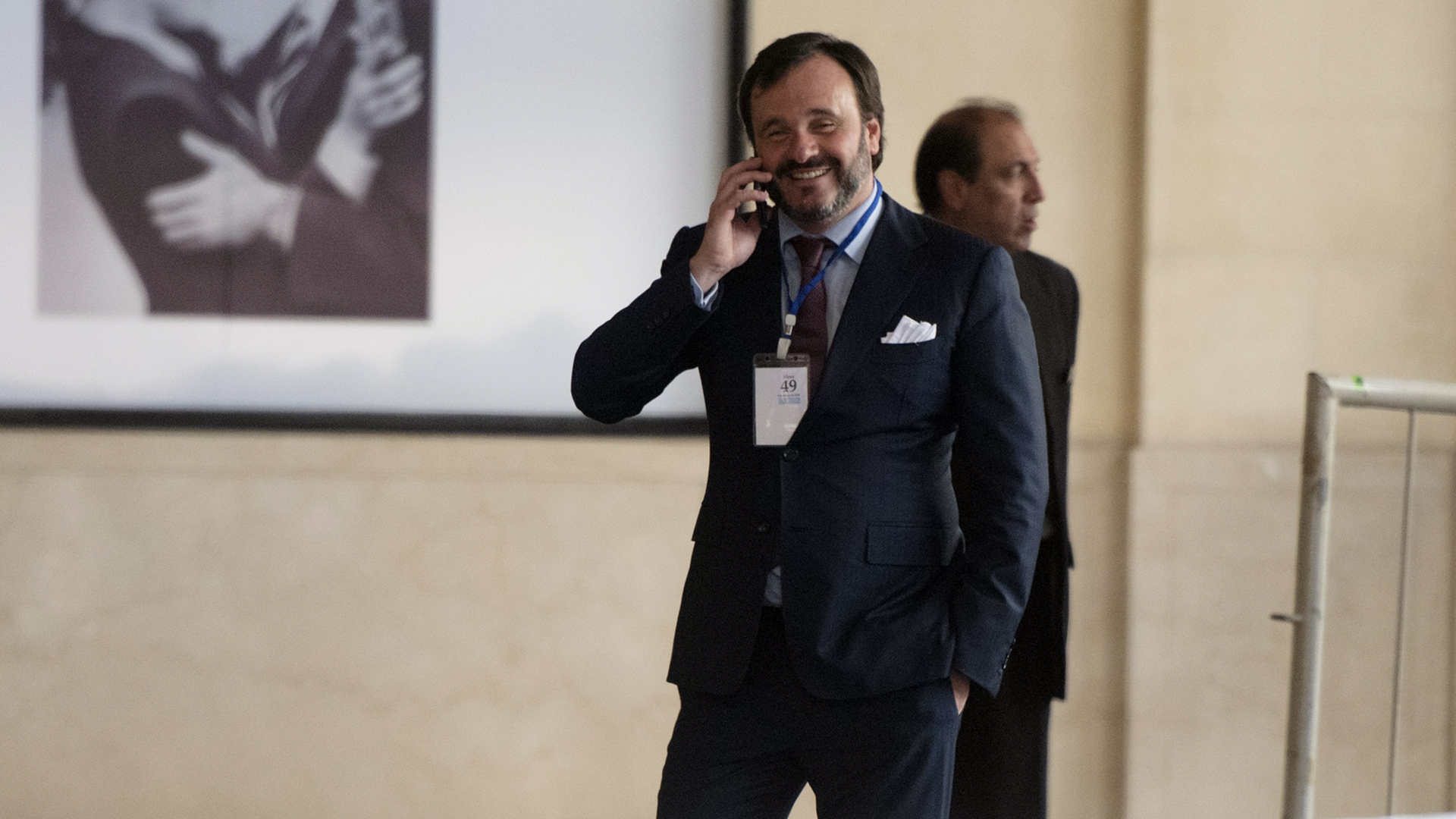 El director de Relaciones Institucionales de La Rural, Juan Pablo Maglier