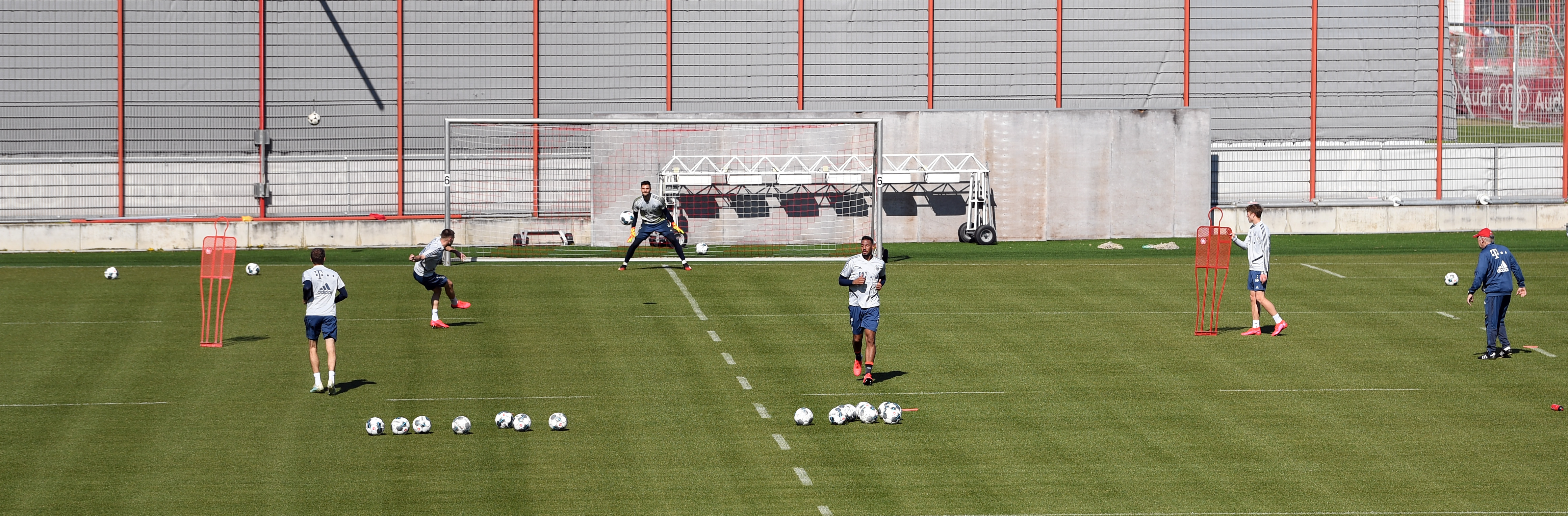 Los jugadores del Bayern Múnich regresaron a los entrenamientos
