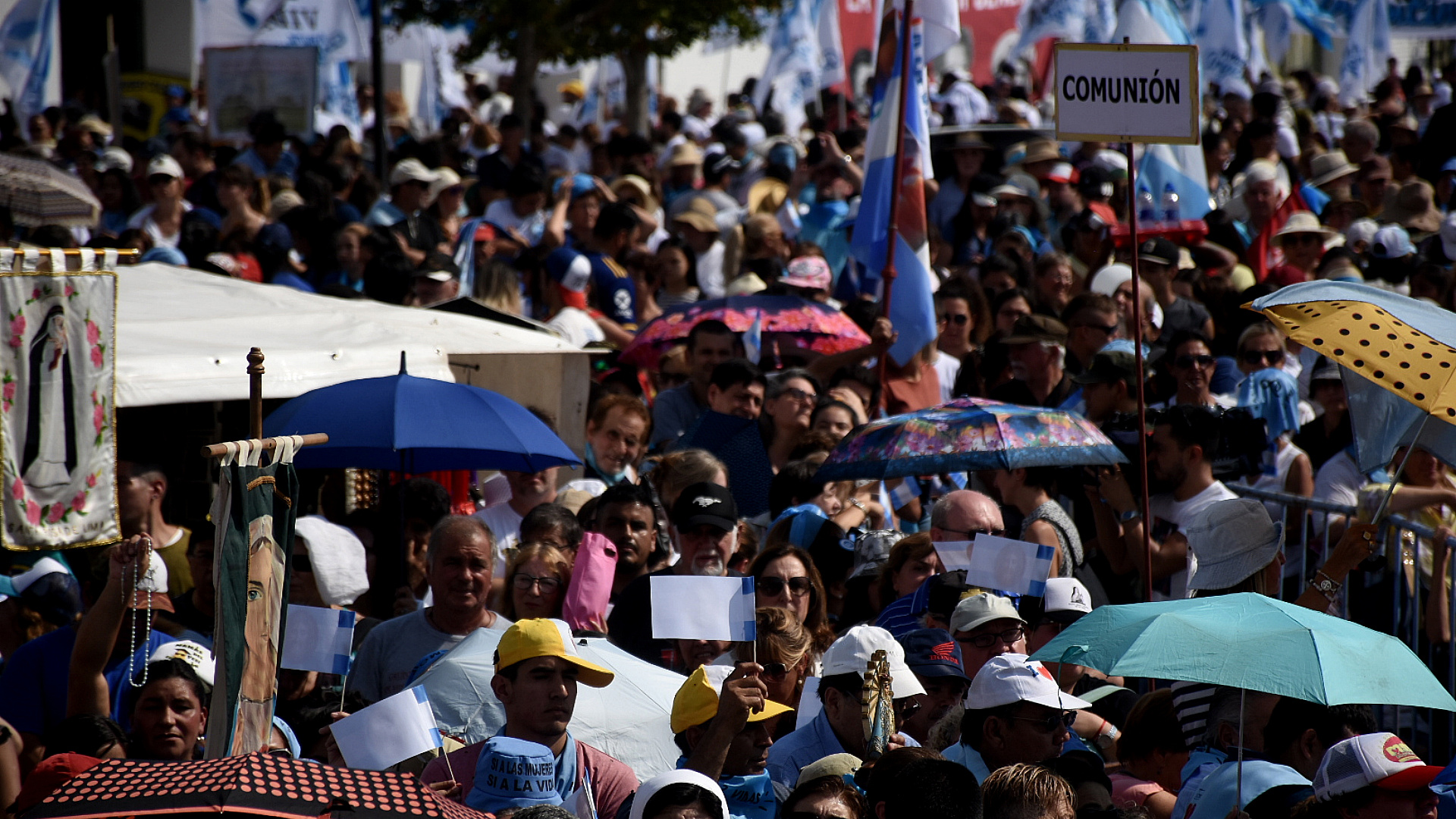Misa en Luján por las Mujeres y por la Vida - 8 de Marzo