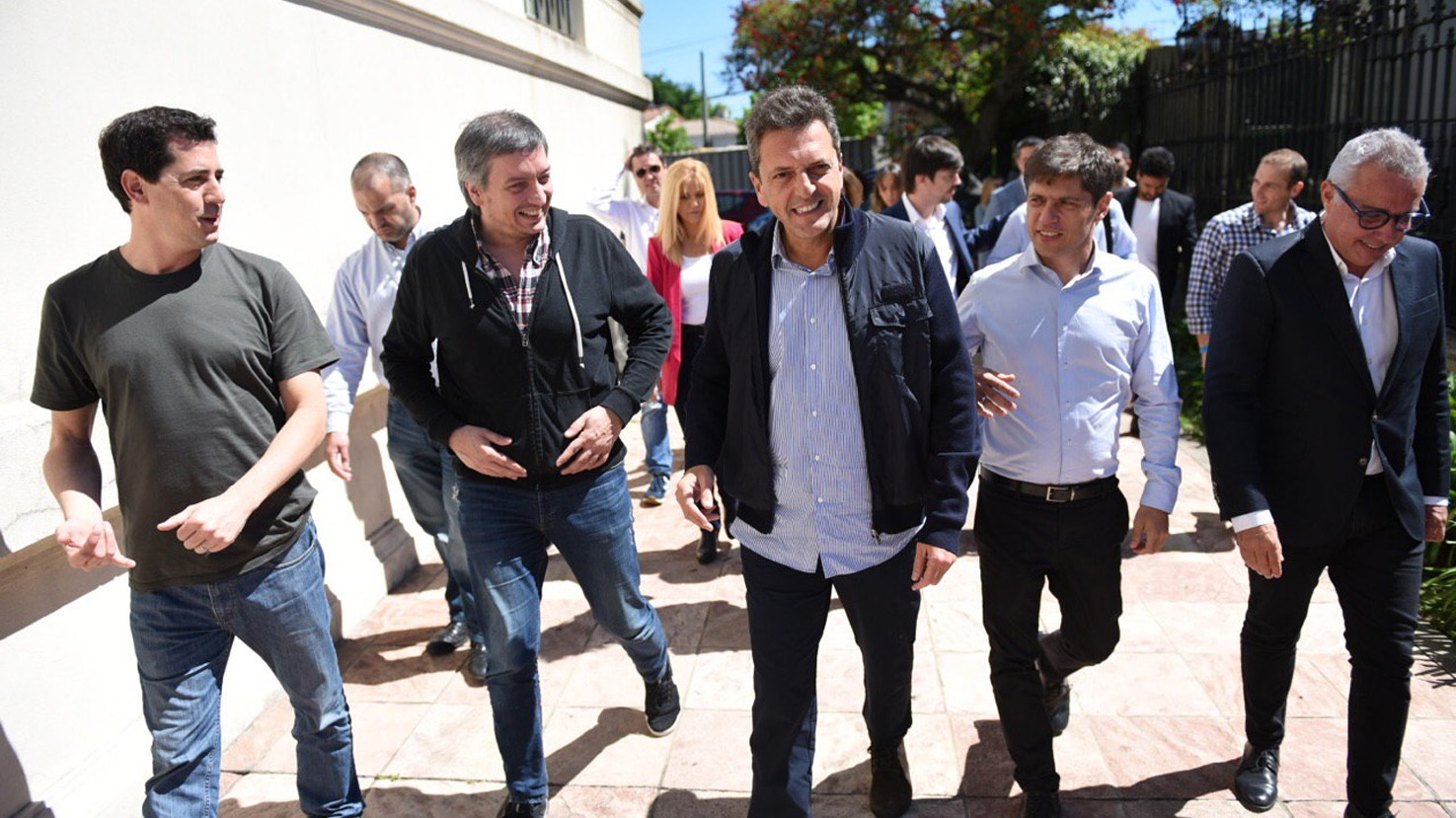 De Pedro fue uno de los encargados de negociar el regreso de Sergio Massa al peronismo