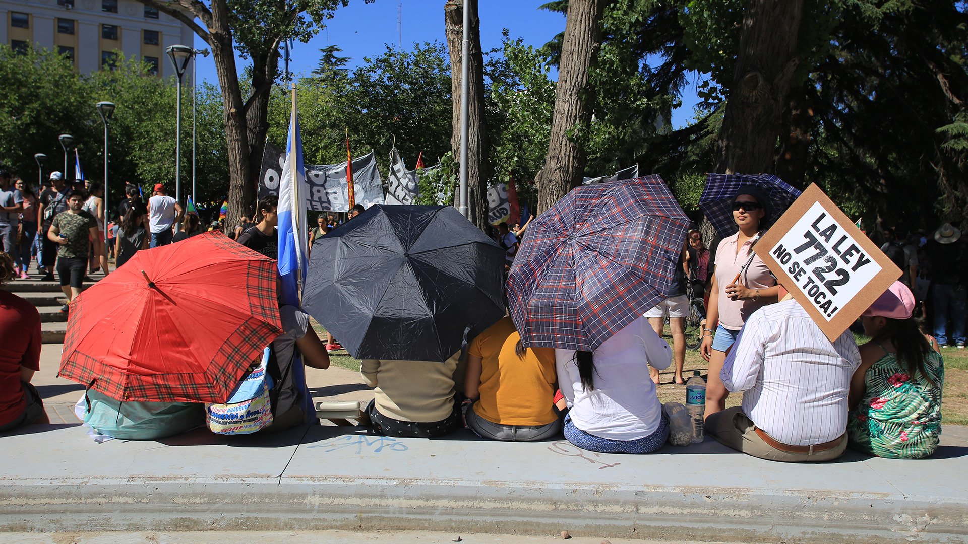 Desde el domingo la provincia de Mendoza se moviliza contra la medida.