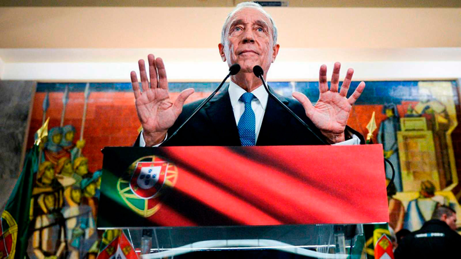 Marcelo Rebelo de Sousa, presidente de Portugal