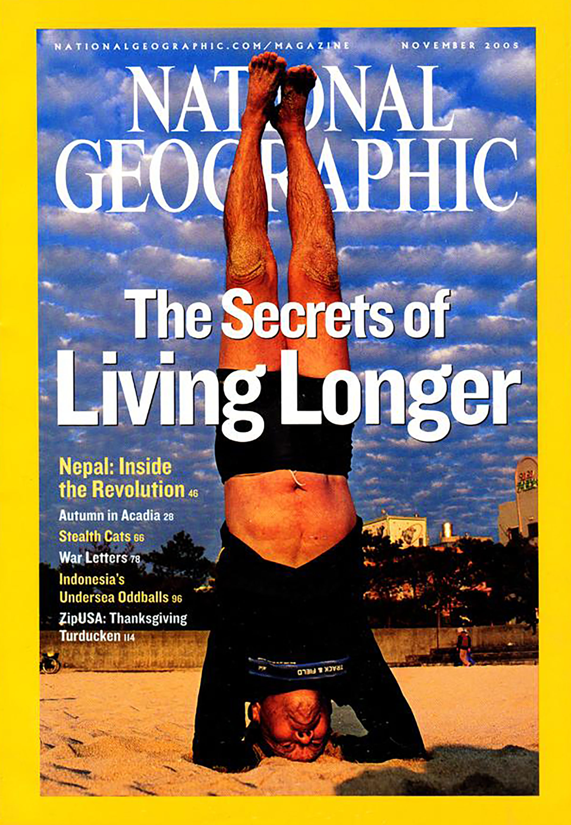 La portada de la revista de National Geographic de noviembre de 2005, una de las más vendidas en la historia de la editorial
