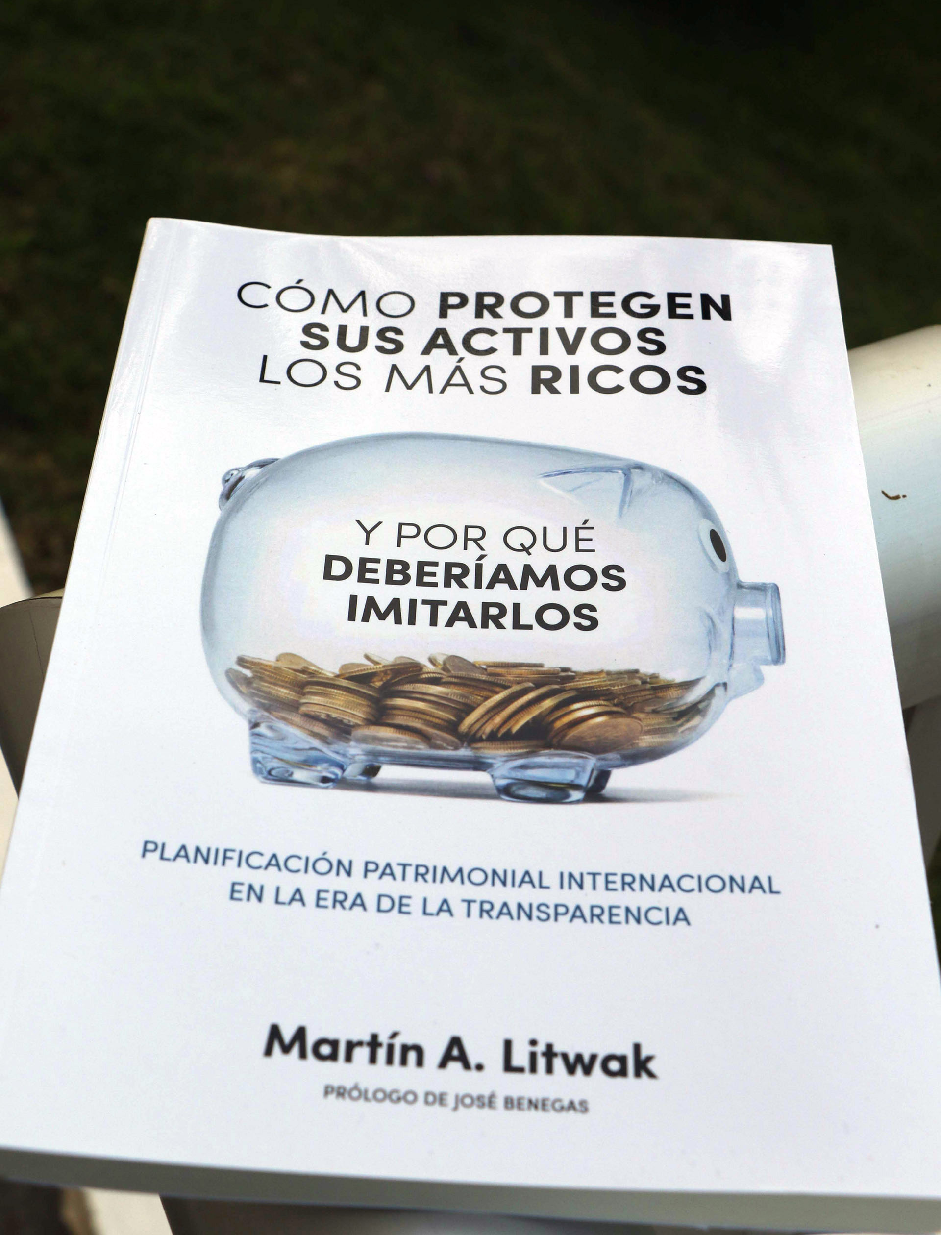 El primer libro de Martín Litwak “Cómo protegen sus activos los más ricos y por qué deberíamos imitarlos” /// Fotos: GM Press