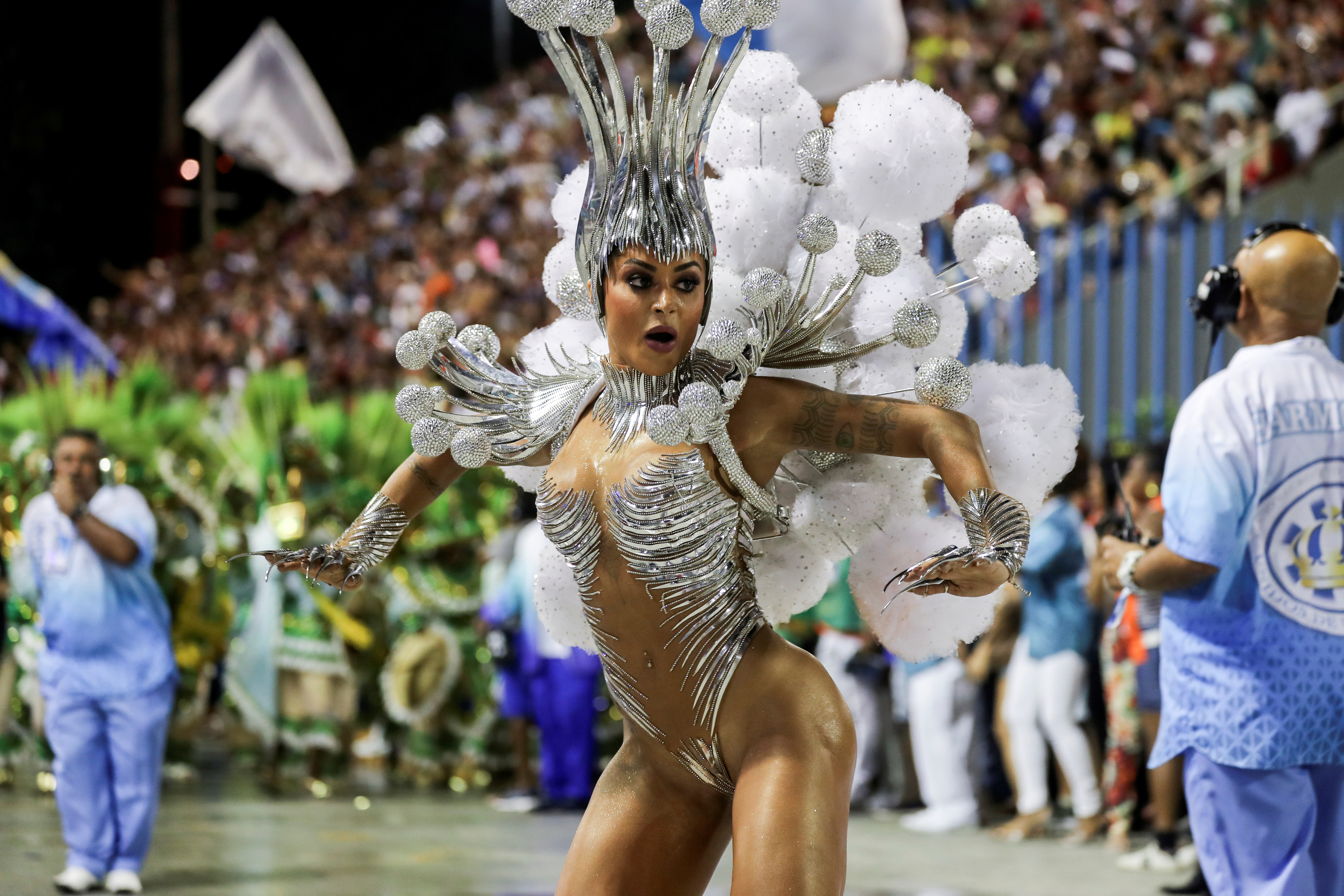 Aline Riscado de la Vila Isabel samba school REUTERS/Sergio Moraes