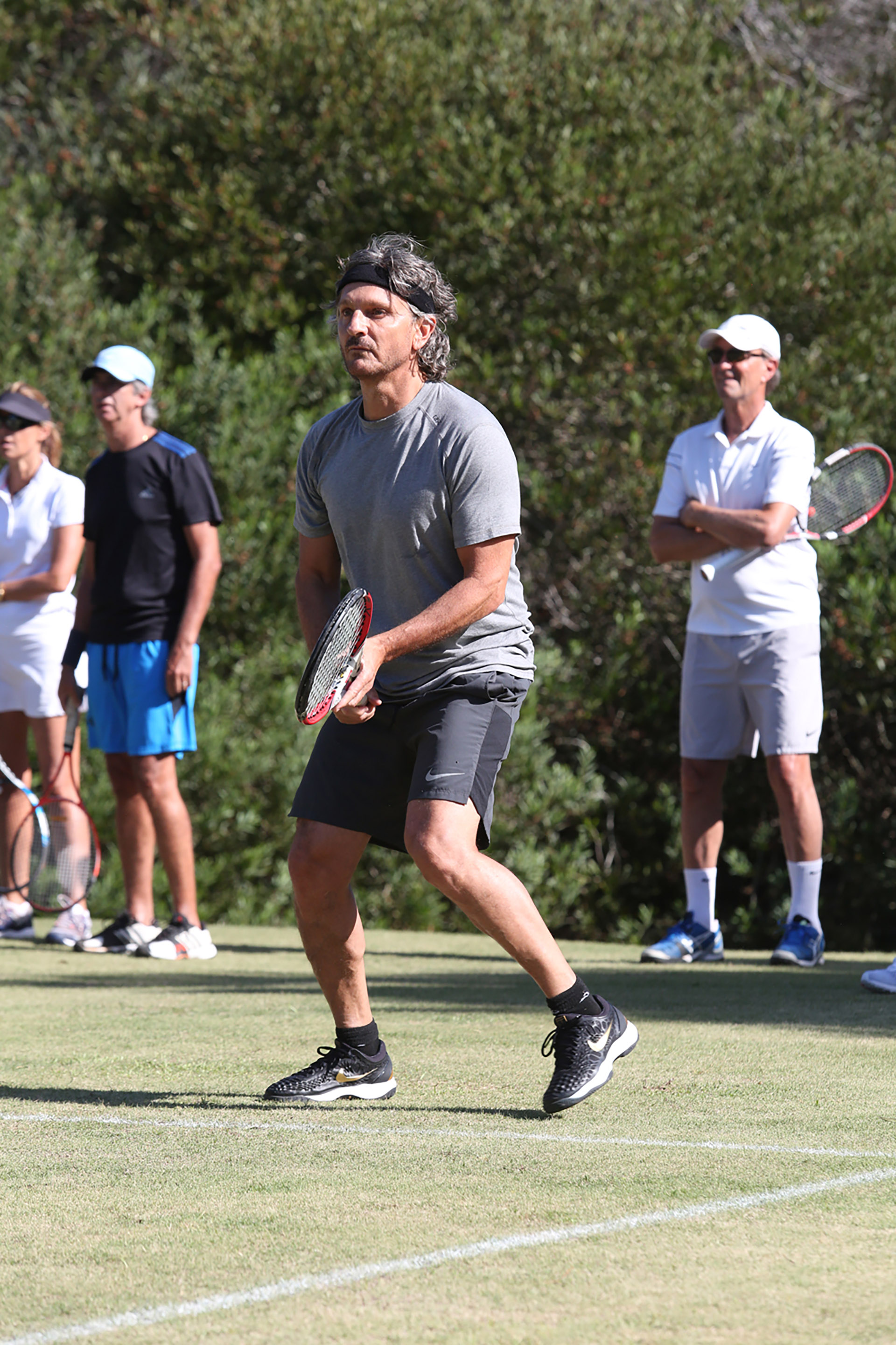 Pablo Massey en el torneo de tenis Pro Am en Las Cárcavas /// Fotos: Grupo Mass PR