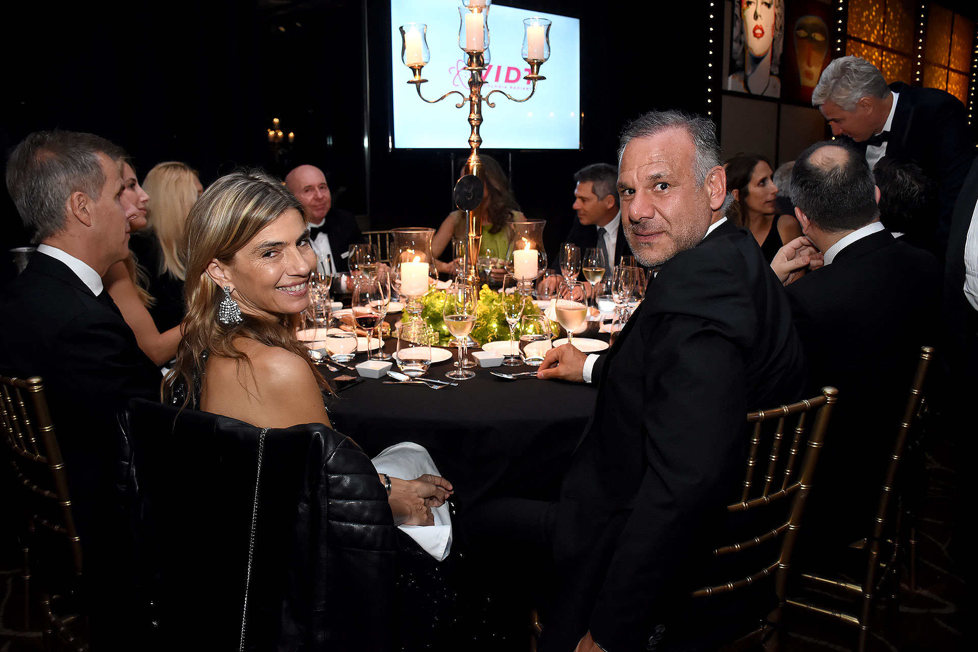 Luis Galli, presidente de Newsan, y su mujer Angie Reyser