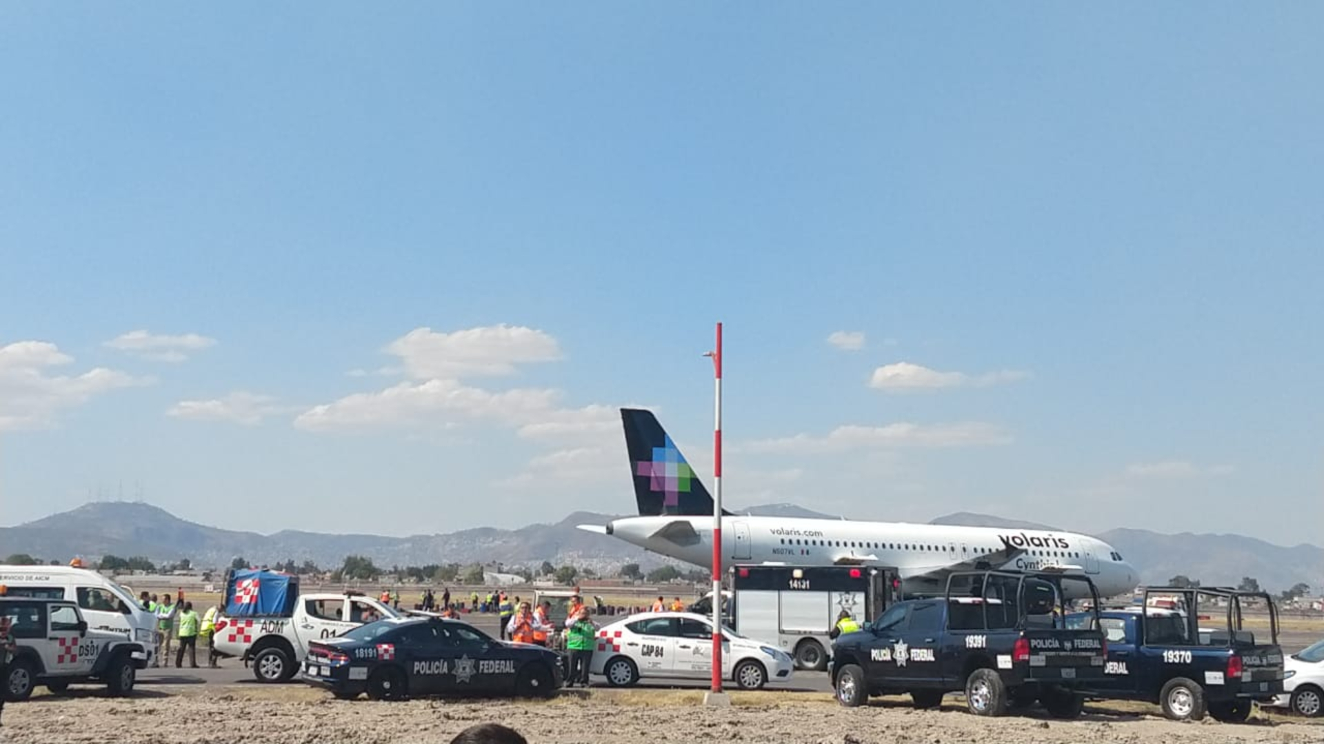 El 25 de diciembre de 2018 ocurrió un incidente similar (Foto: Volaris)