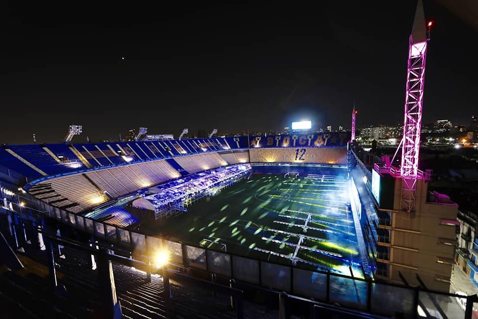 Por primera vez, el evento se desarrolló en la Bombonera (@BocaJrsOficial)