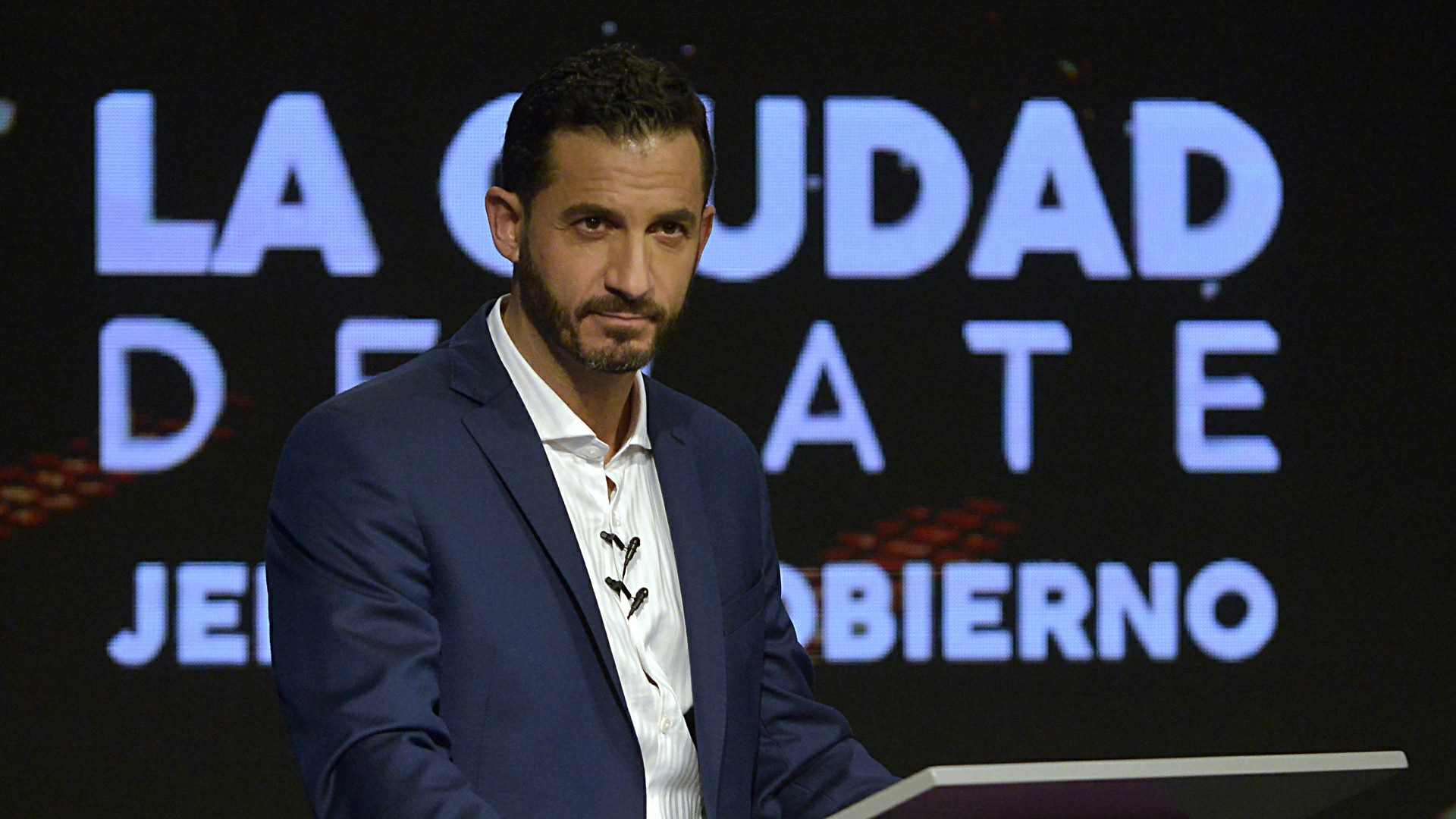 El candidato de Consenso Federal, Matías Tombolini