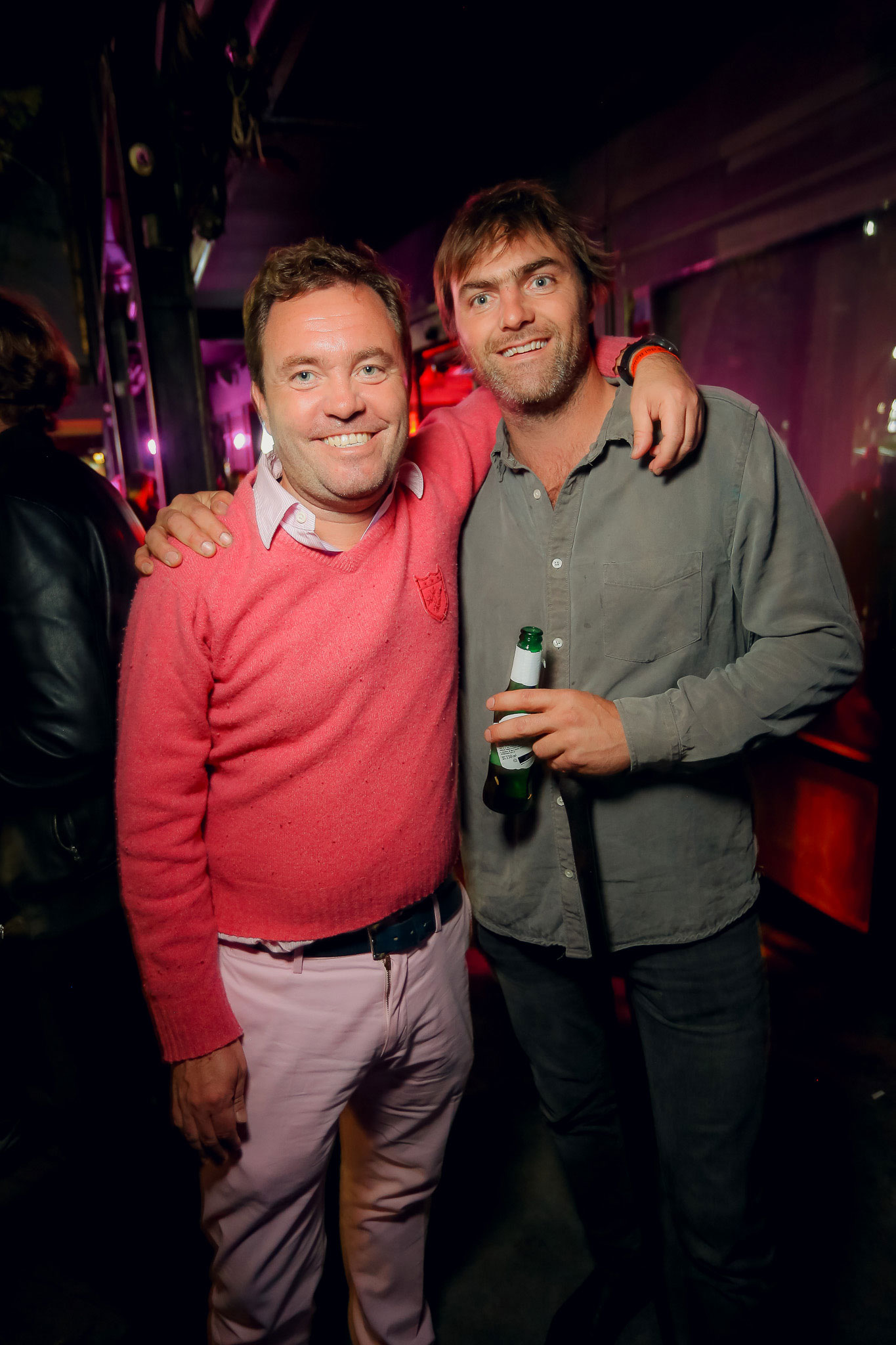 Matías Martins y Eduardo Blaquier
