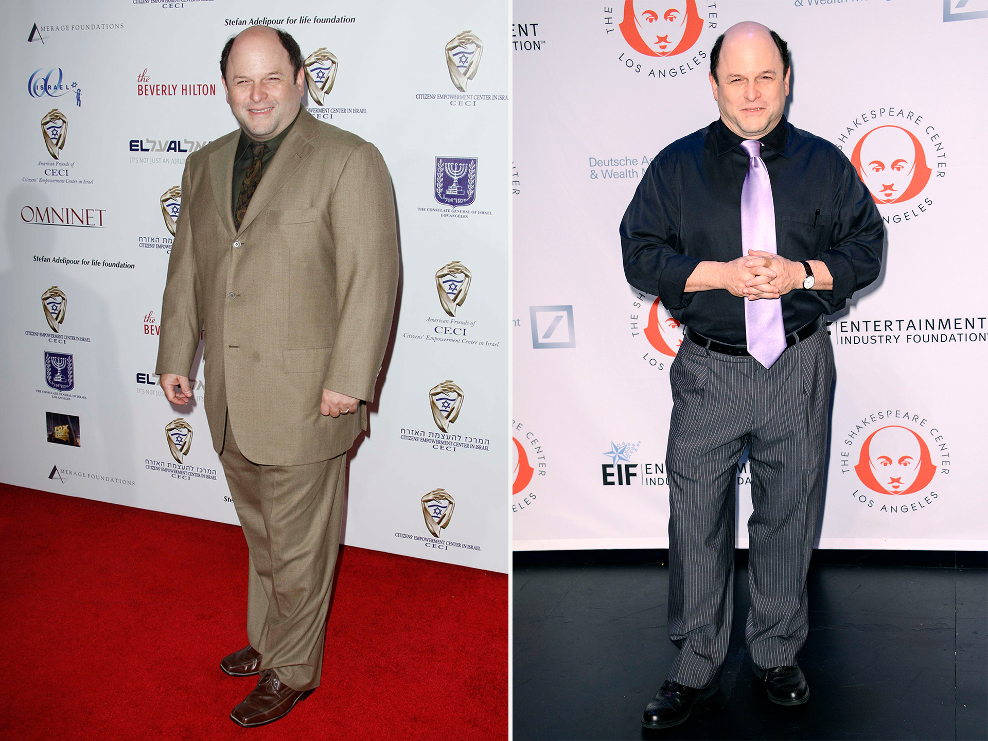 Jason Alexander se deshizo de más de 15 kilos (Shutterstock)