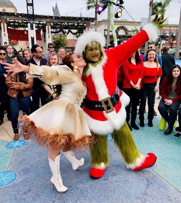 Guzmán se mostró divertida en Navidad (IG: laguzmanmx)