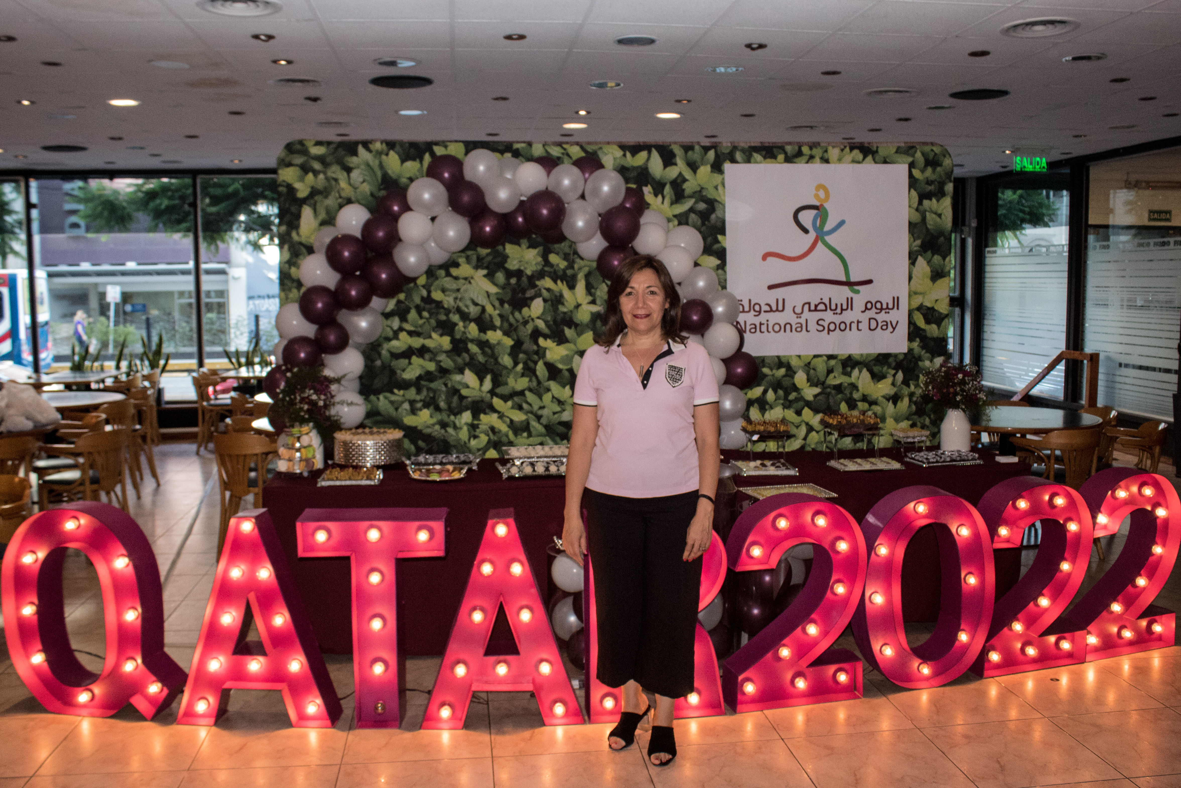 La ex embajadora argentina en Qatar, Rossana Surballe