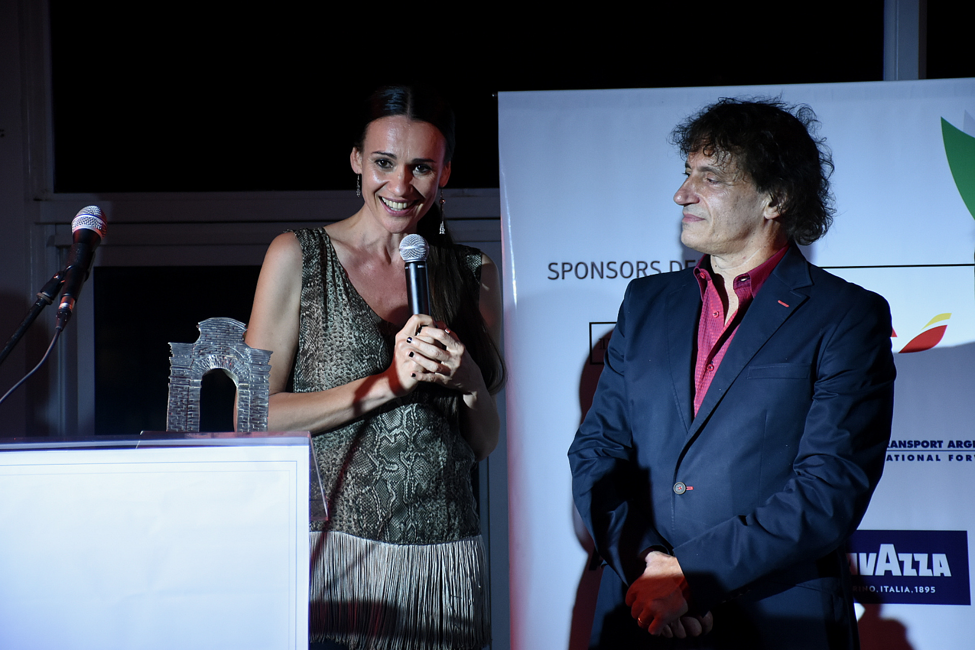 Elisabetta Riva y Ángel Mahler