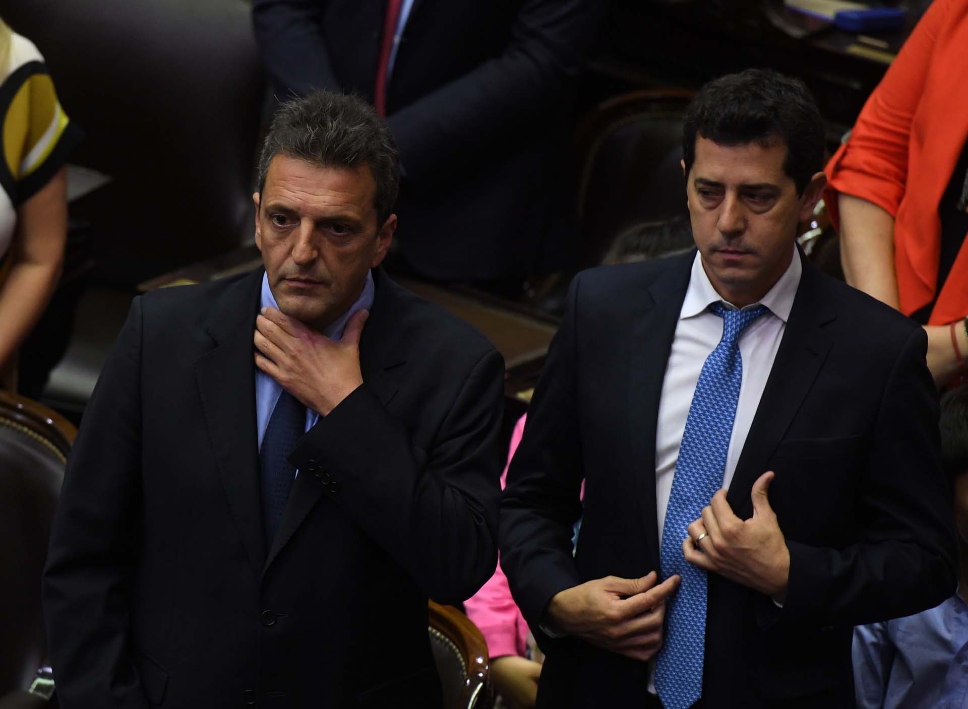 Sergio Massa y Eduardo