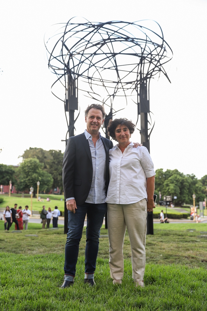 Pablo Reinoso y Orly Benzacar