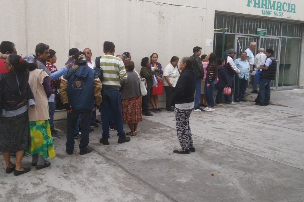 Desabasto de medicamentos imss (Foto Twitter@Juan66738461)