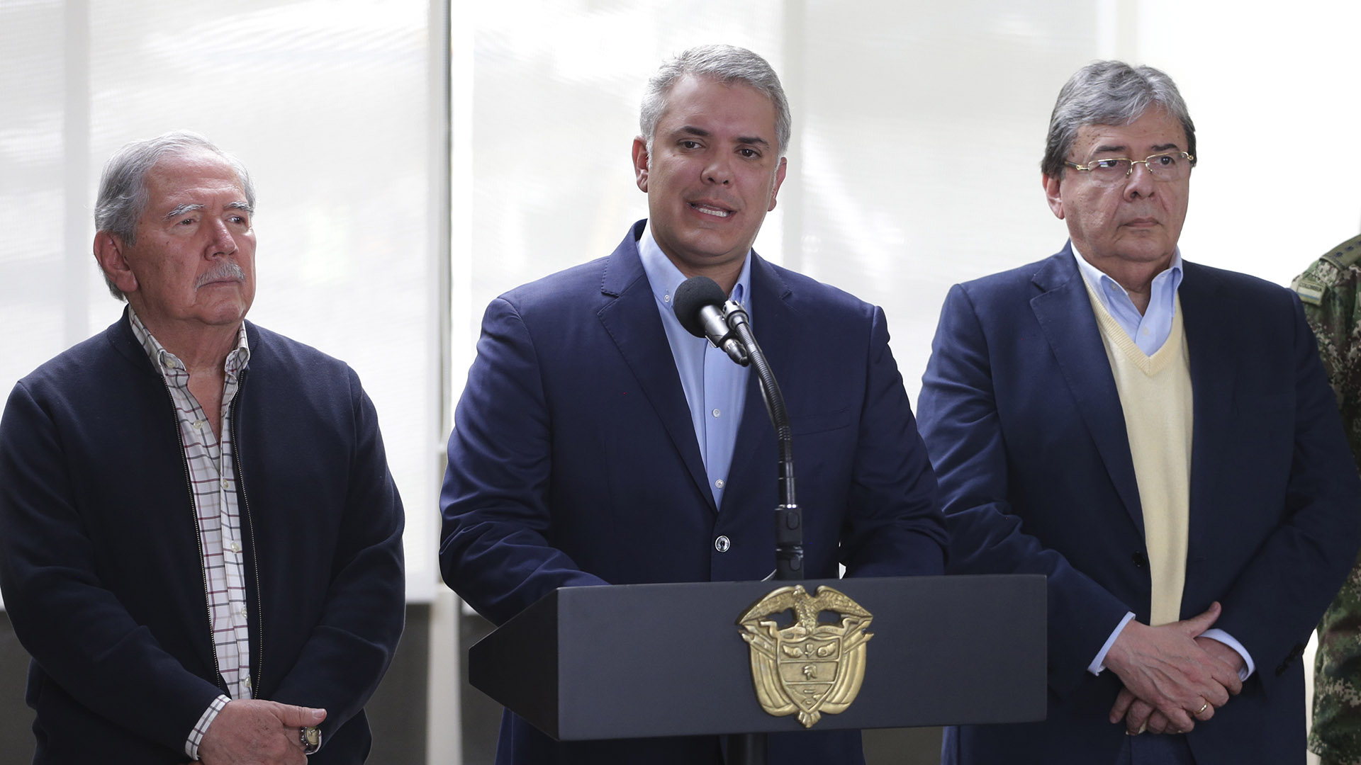 El presidente de Colombia, Ivan Duque (AP Photo/Ivan Valencia)