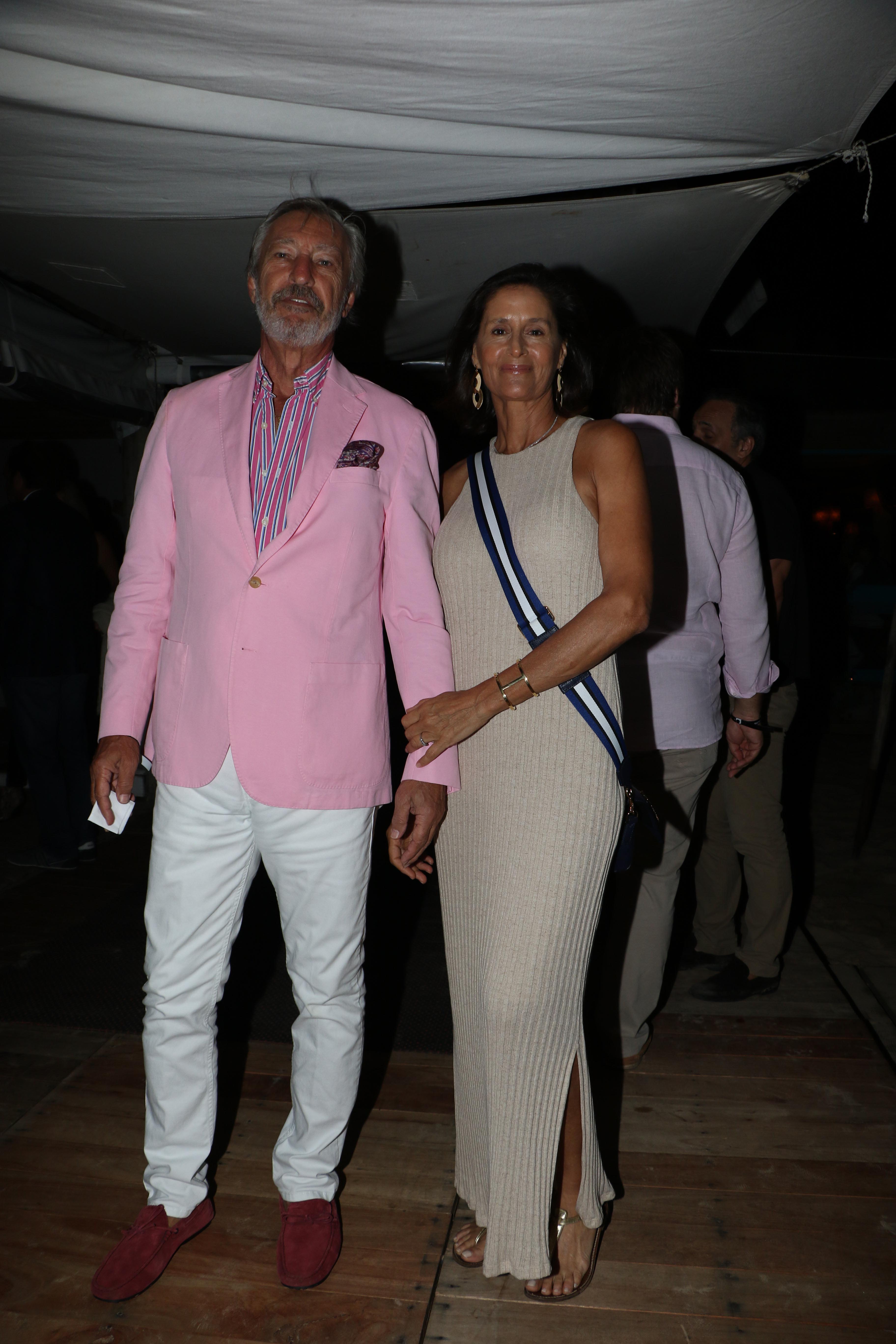 Germán Neuss y Gabriela Flores Pirán
