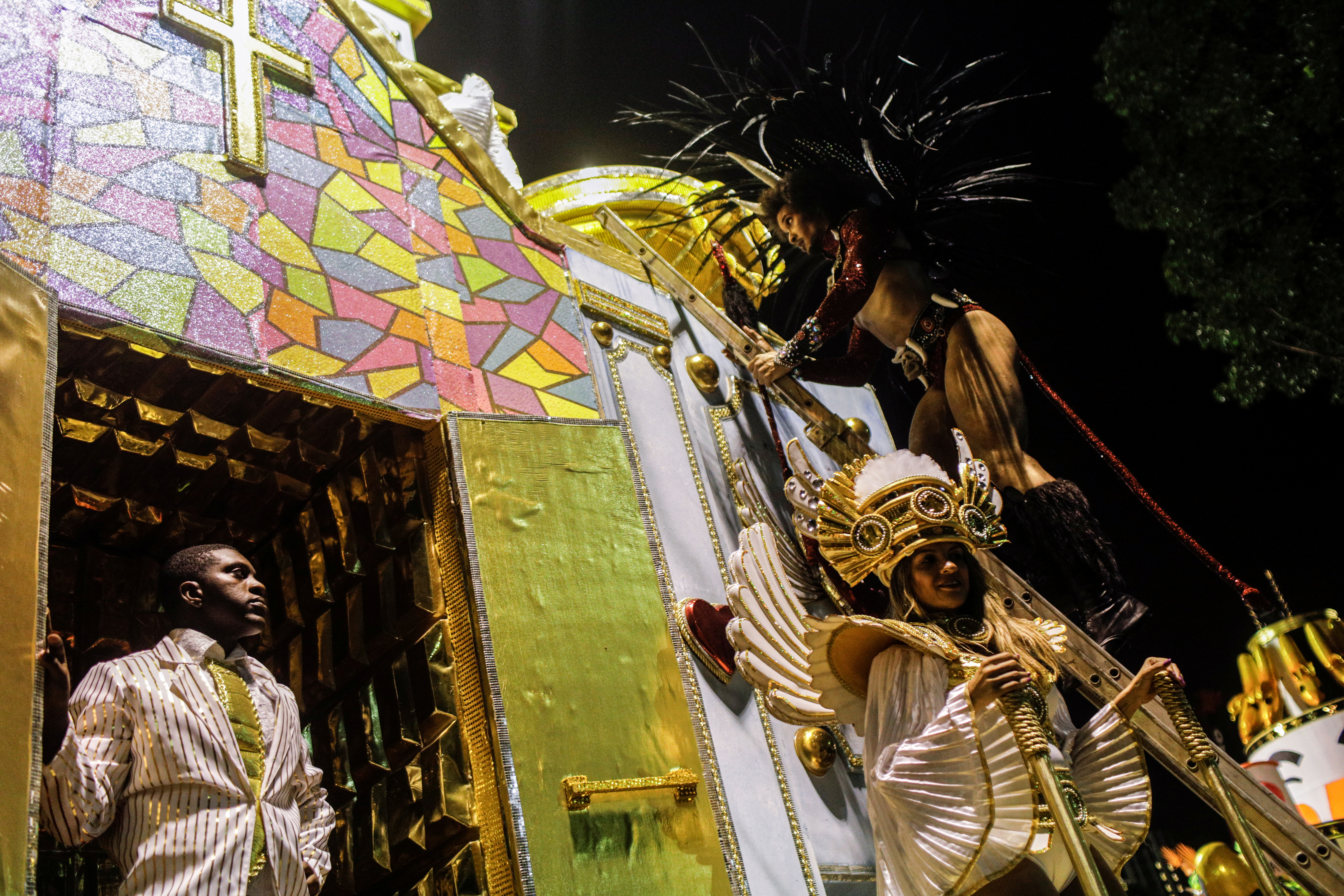 Sao Clemente samba school REUTERS/Ricardo Moraes