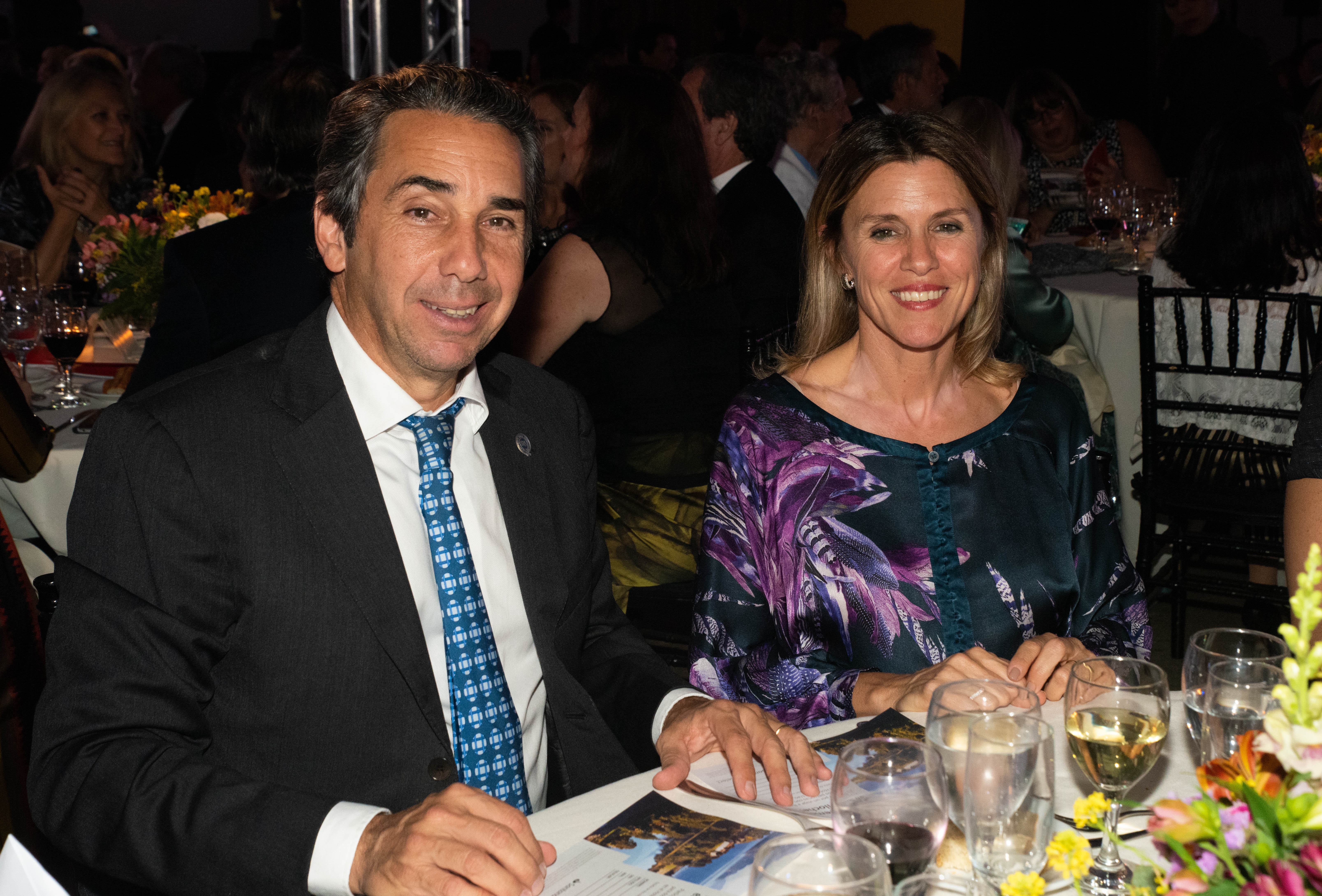 Dicky Smith Estrada y Gloria Confalonieri