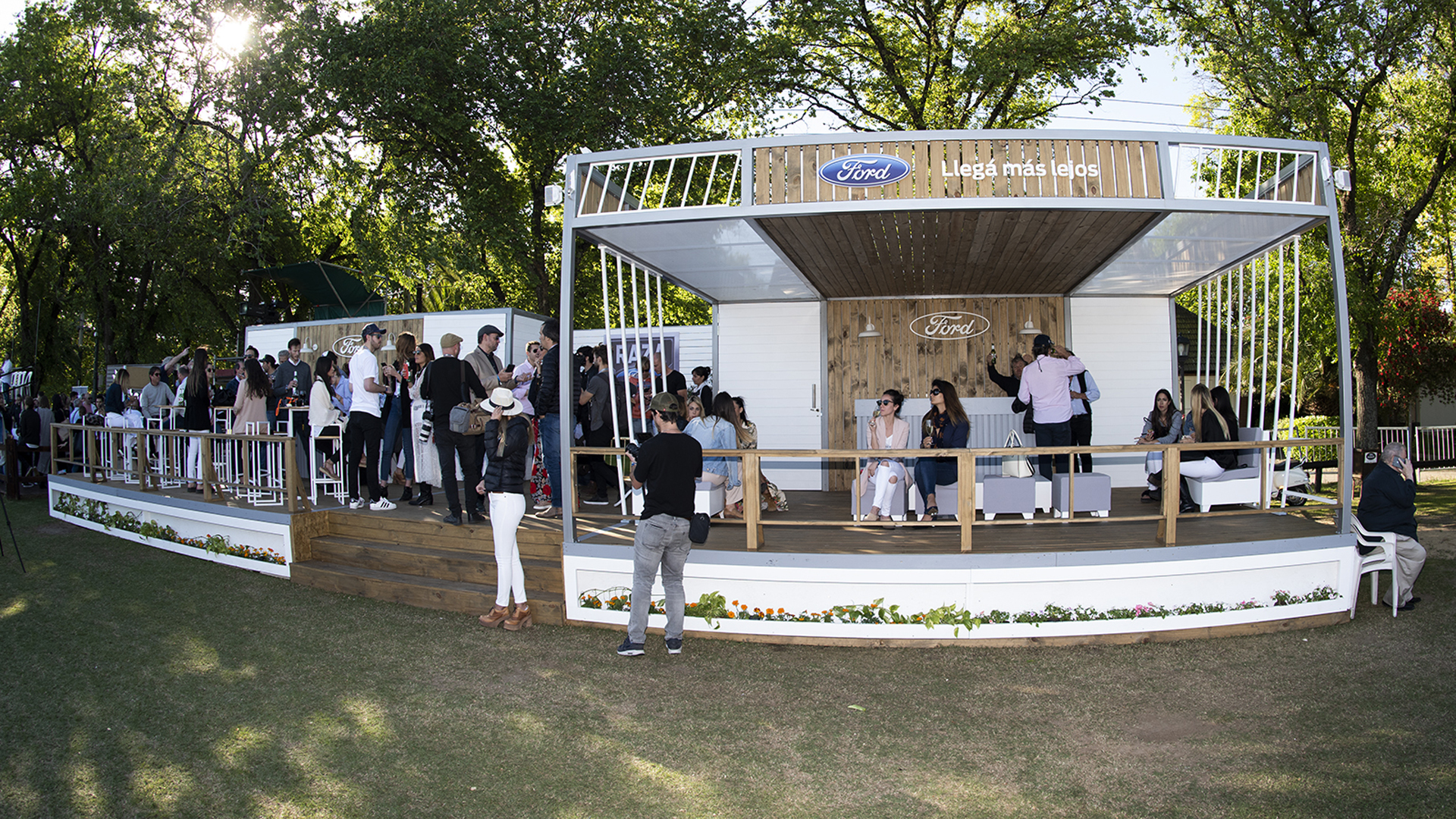 El espacio especial dispuesto por la automotriz en la gran final del Abierto de Tortugas