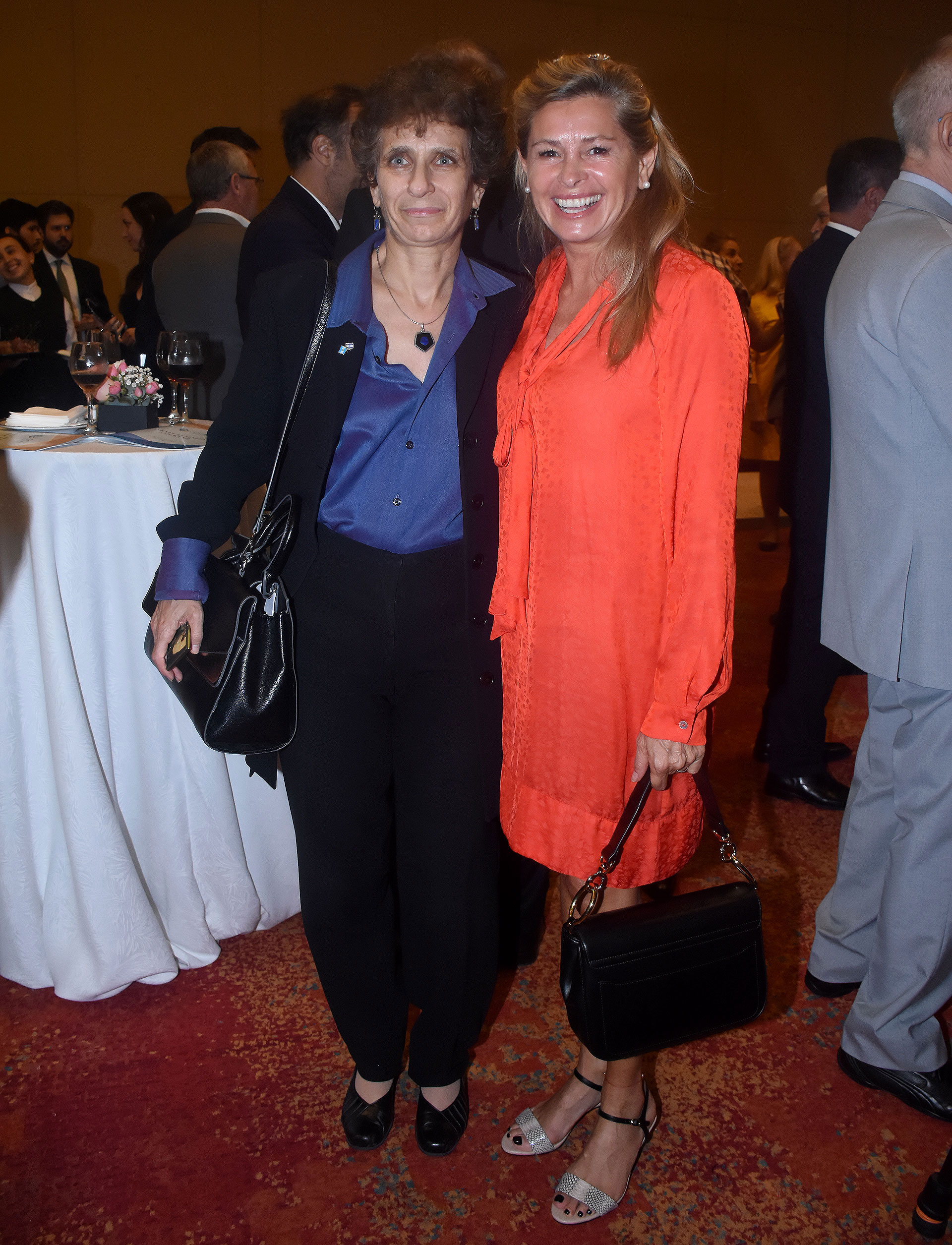 La embajadora Galit Ronen y la ex senadora María Laura Leguizamón