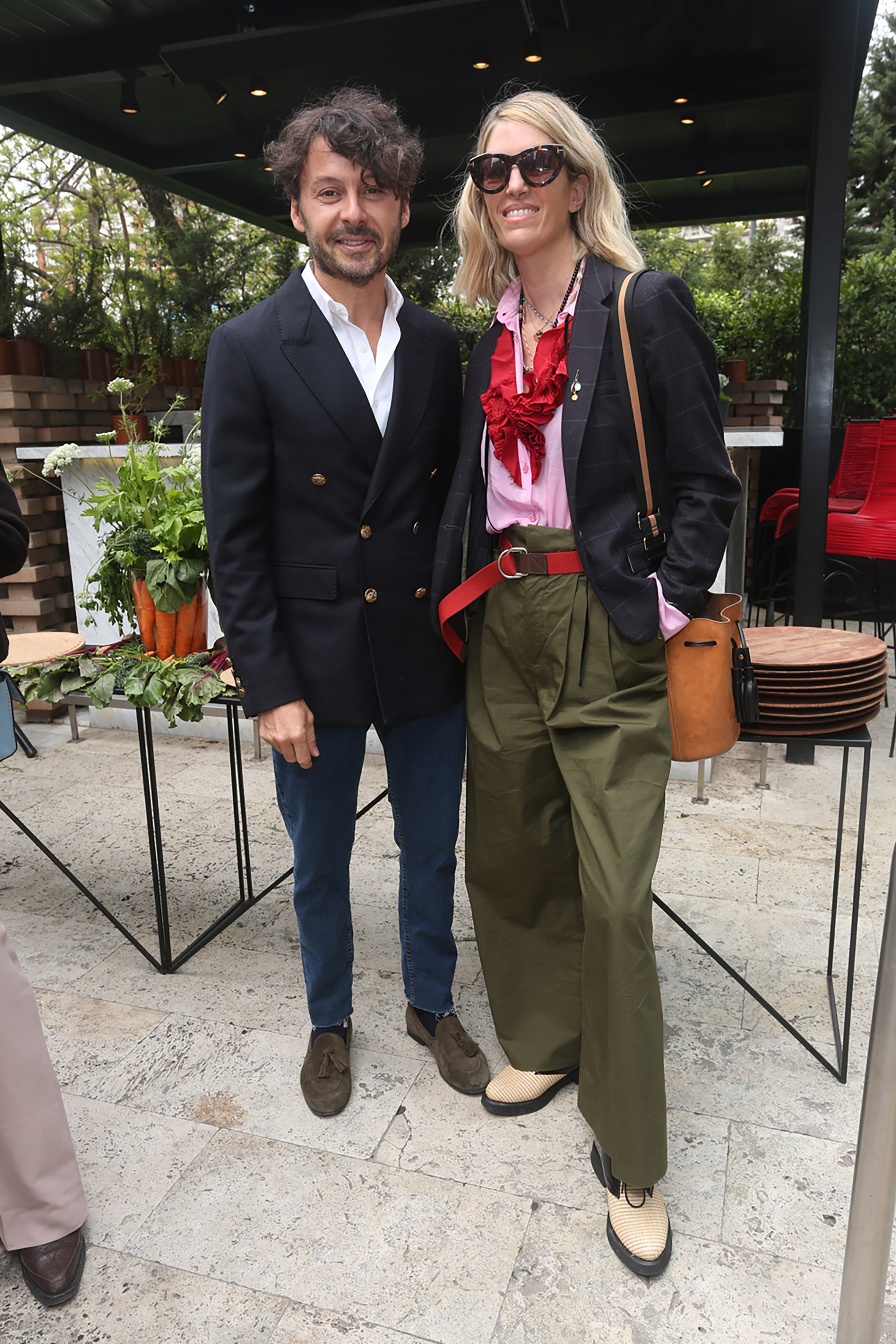 Wally Diamante con Luisa de Álzaga