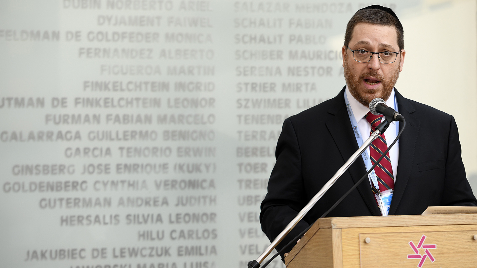 El presidente de AMIA, Ariel Eichbaum (Prensa AMIA)