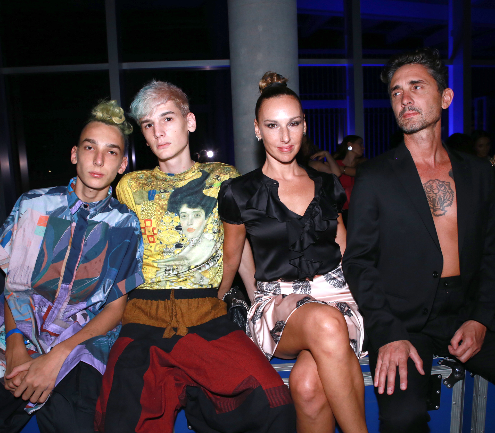Los famosos disfrutaron del gran cierre de Visa BAFWEEK 2020 (Prensa BAFWEEK)
