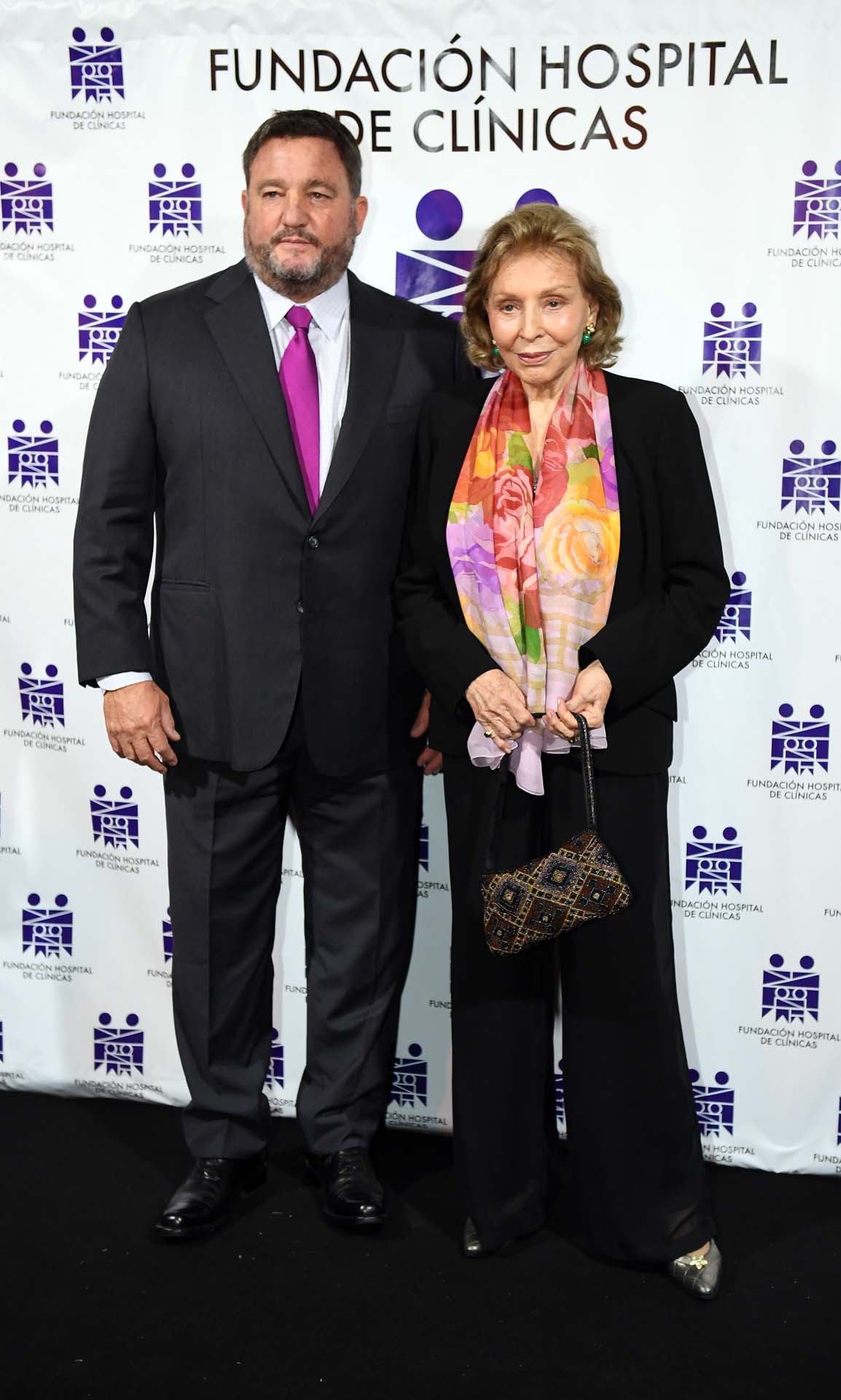 Alejandro Macfarlane y Mercedes Von Dietrichstein de Zemborain, presidenta honoraria de la Fundación