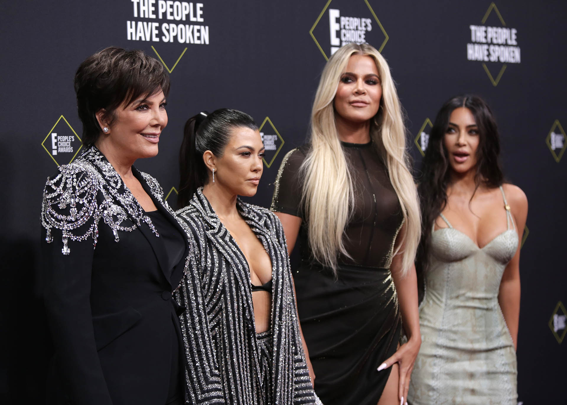 Kris Jenner, Kourtney Kardashian, Khloe Kardashian y Kim Kardashian