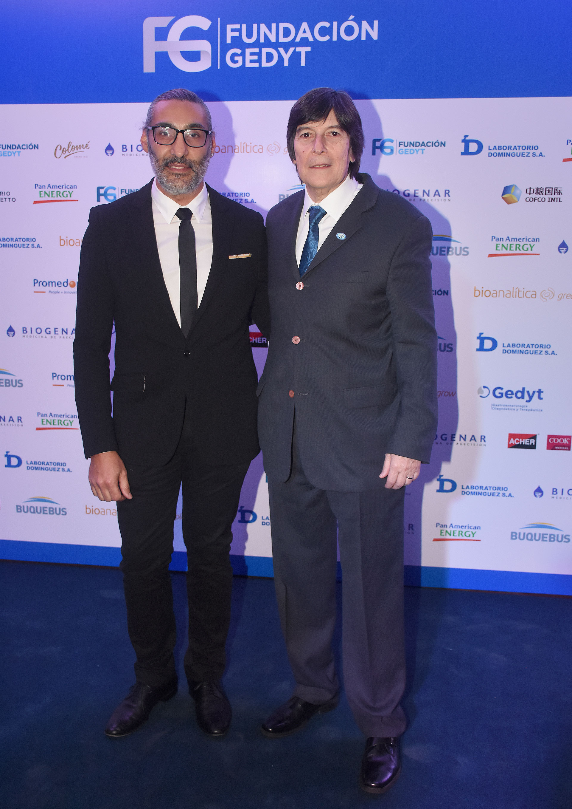 Diego Impagliazzo y el Dr. Luis Caro /// Fotos: Nicolás Stulberg