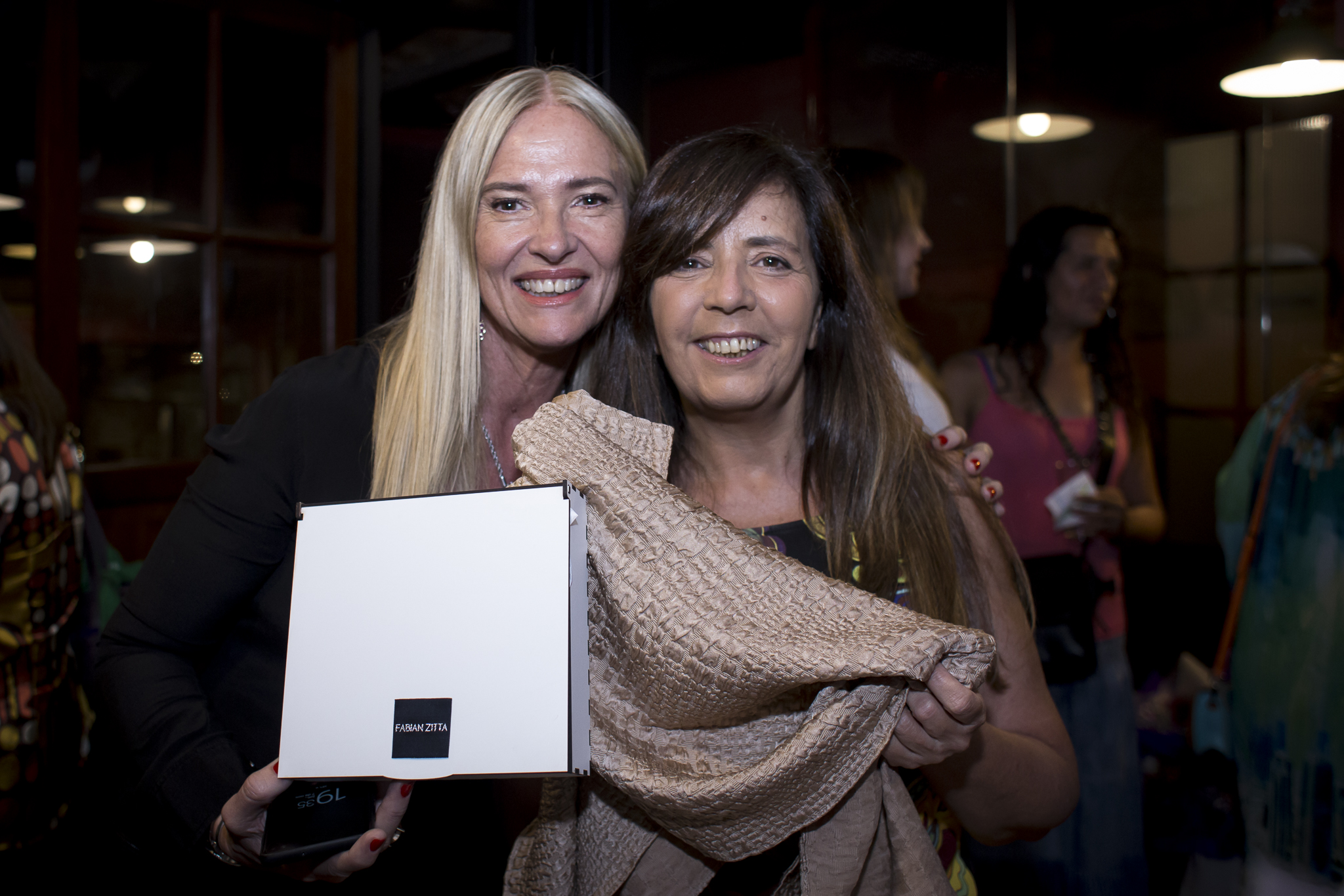 Claudia Mamic de Fundeco junto a Gabriela Cerruti