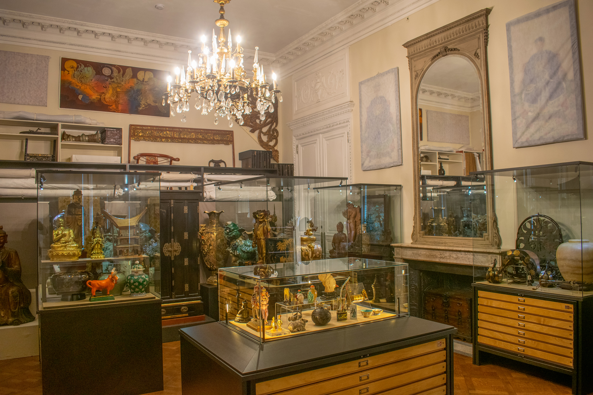 El museo ocupa dos salas dentro del Museo de Arte Decorativo
(Kaloian Santos)